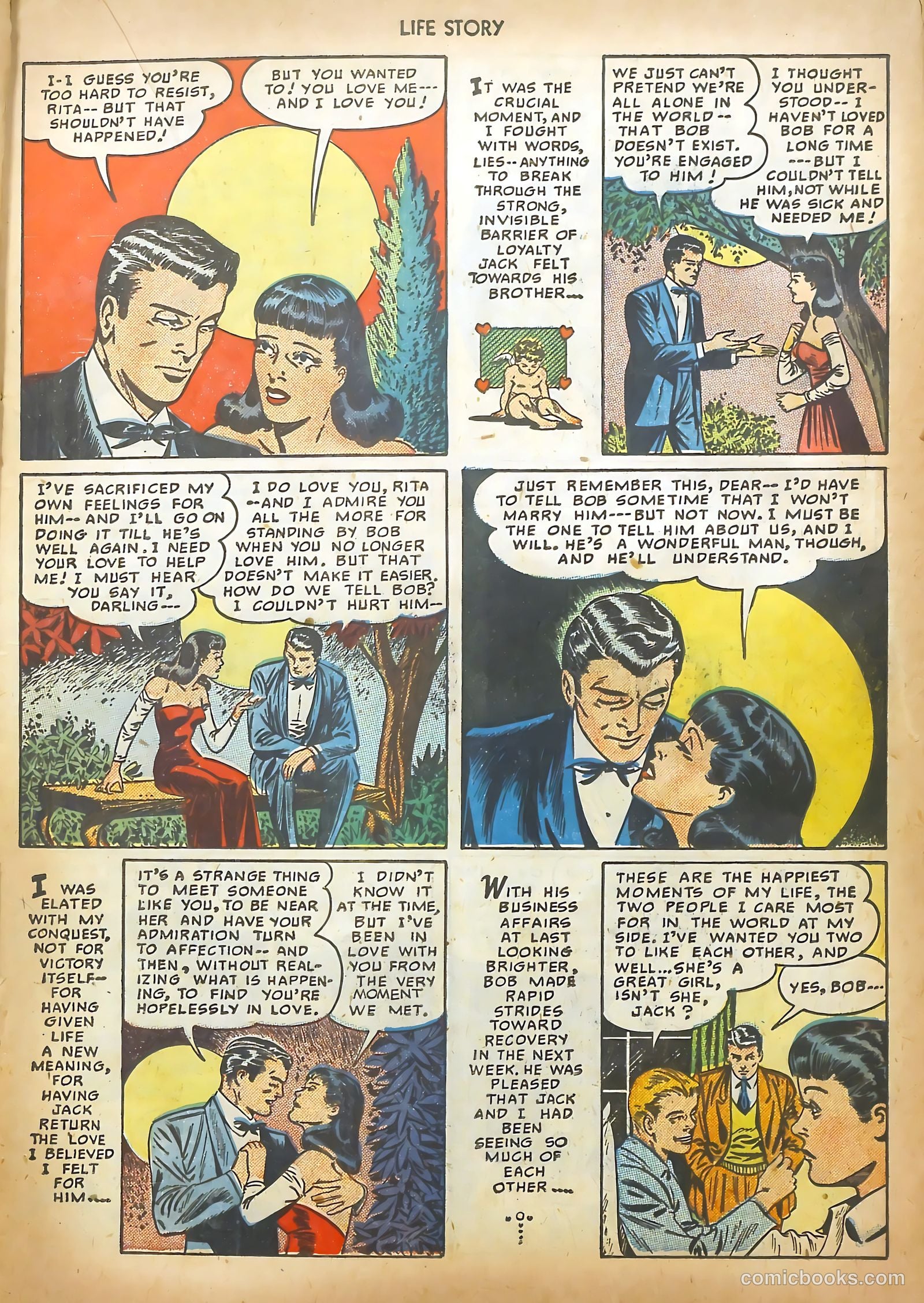 Life Story #12 (1950) — page 21 of 52