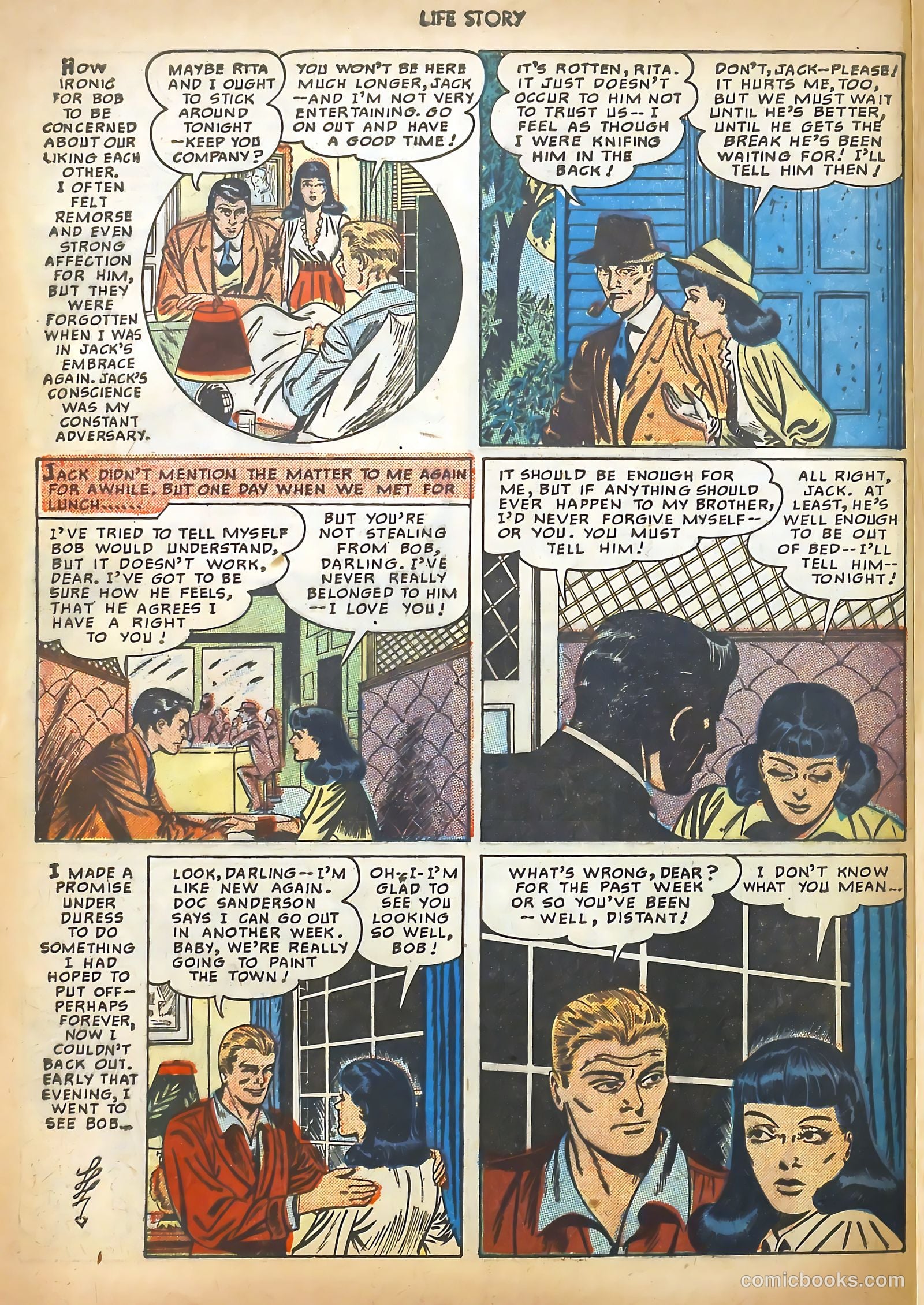 Life Story #12 (1950) — page 22 of 52