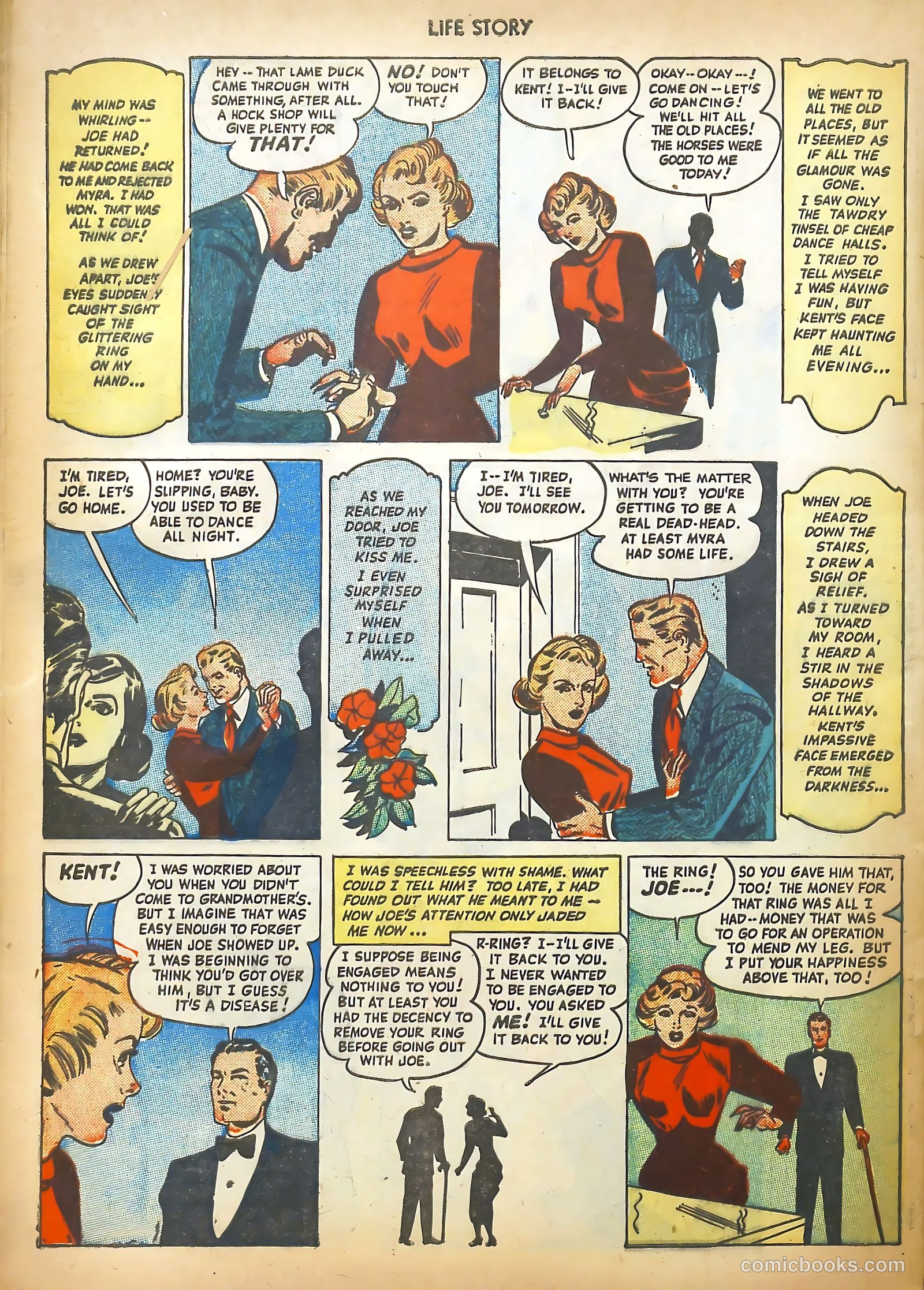Life Story #12 (1950) — page 36 of 52