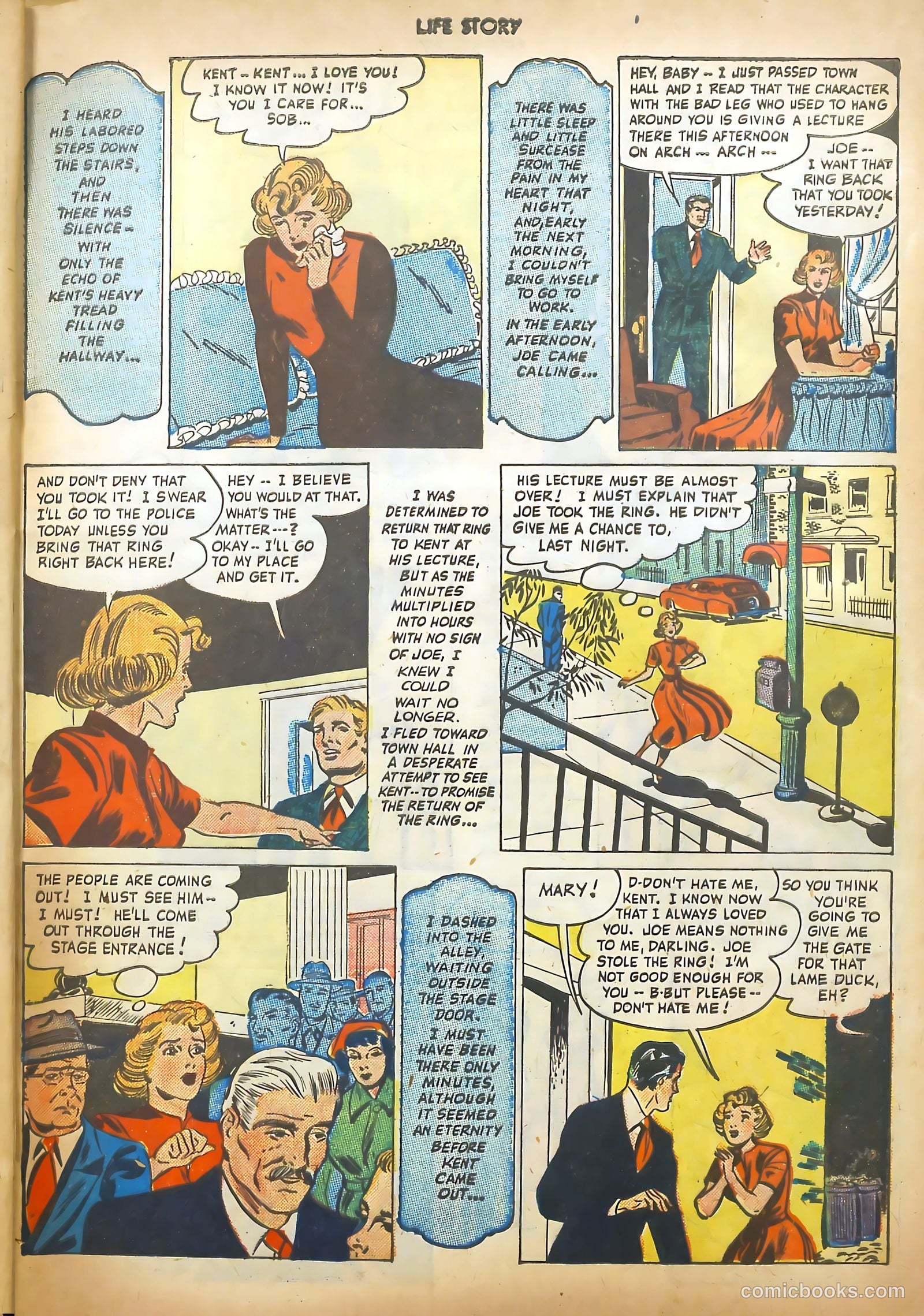 Life Story #12 (1950) — page 37 of 52