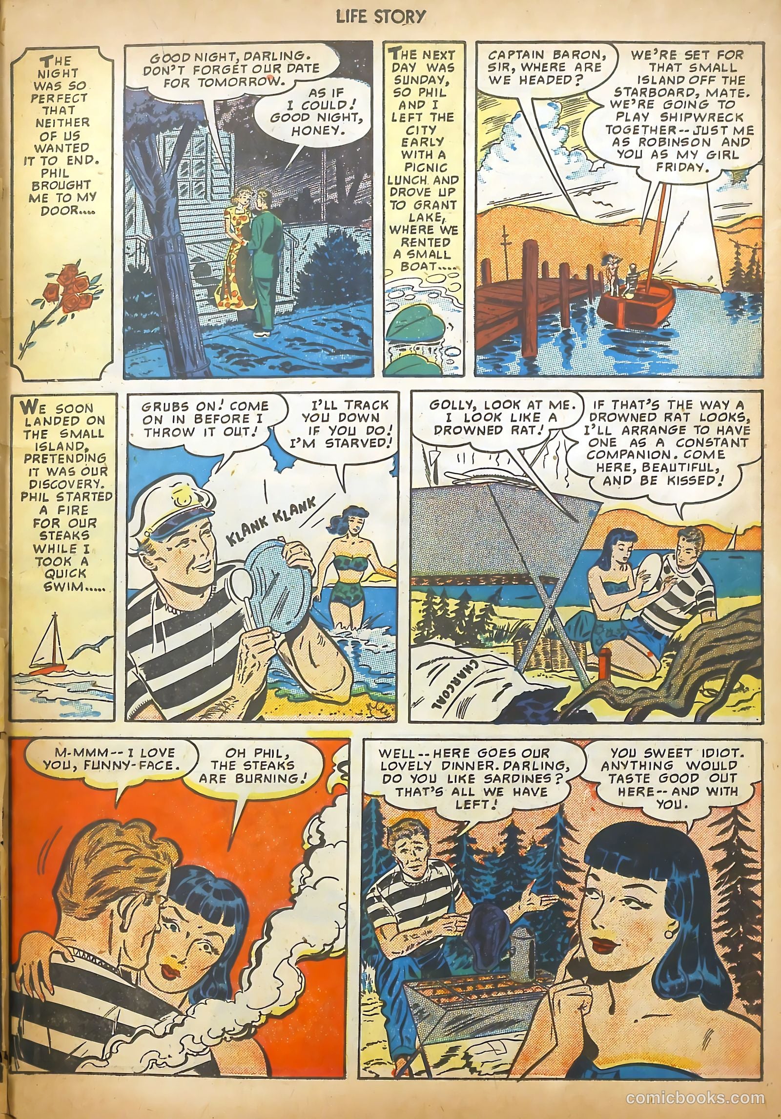 Life Story #12 (1950) — page 45 of 52
