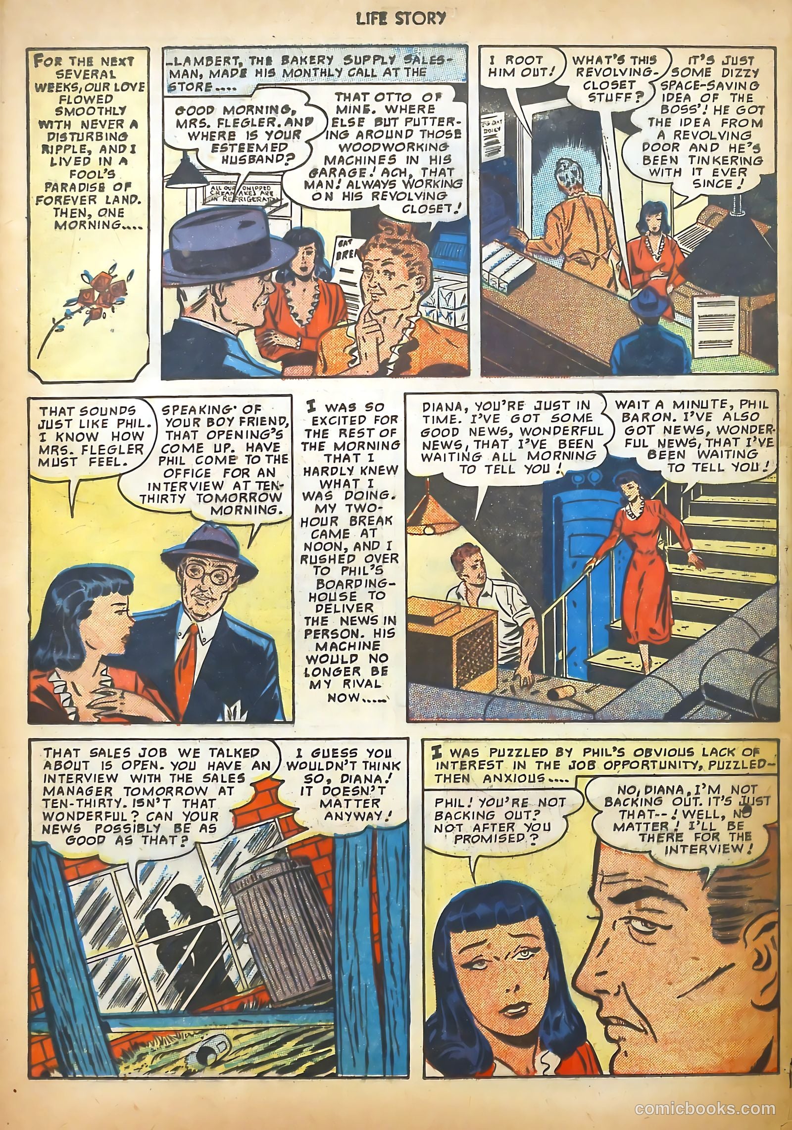 Life Story #12 (1950) — page 46 of 52