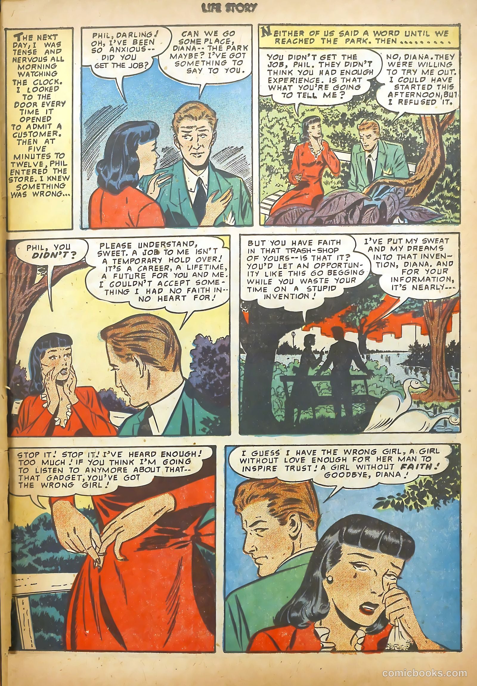 Life Story #12 (1950) — page 47 of 52