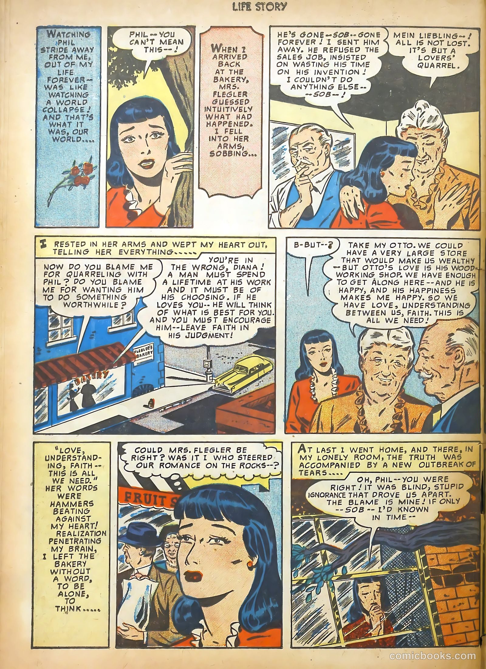 Life Story #12 (1950) — page 48 of 52