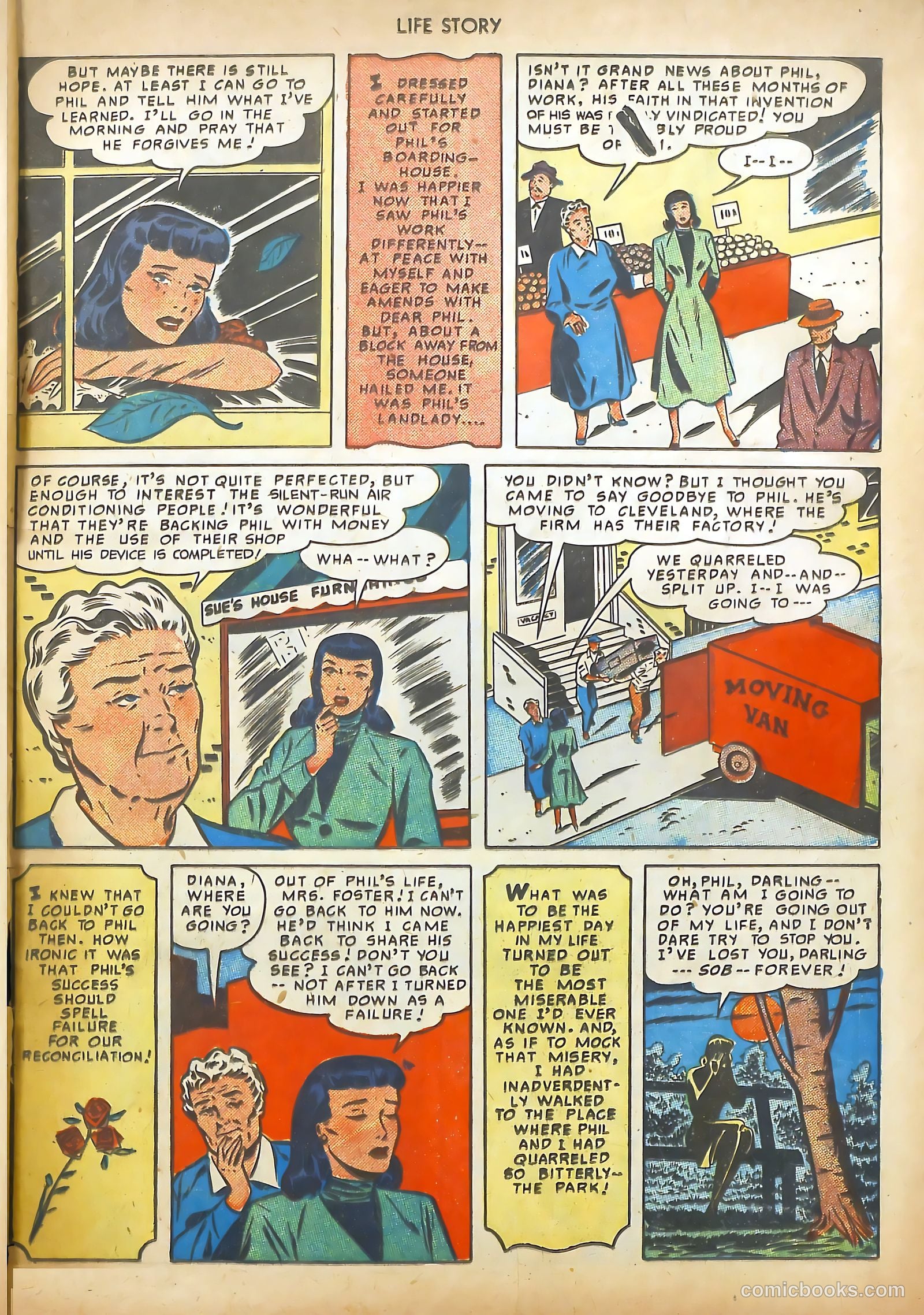 Life Story #12 (1950) — page 49 of 52