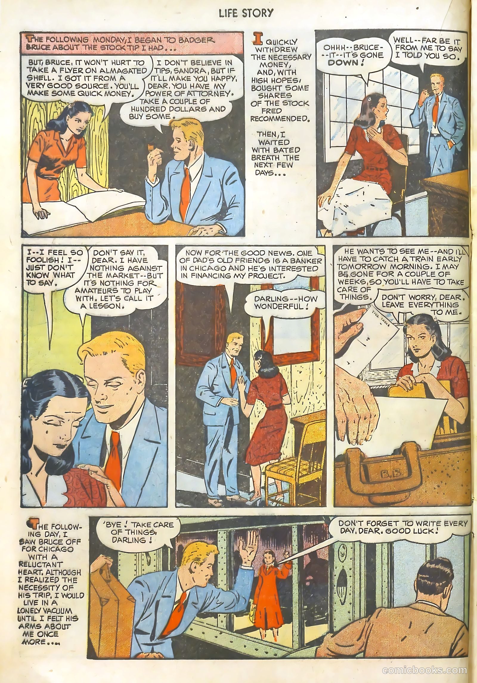 Life Story #13 (1950) — page 22 of 52