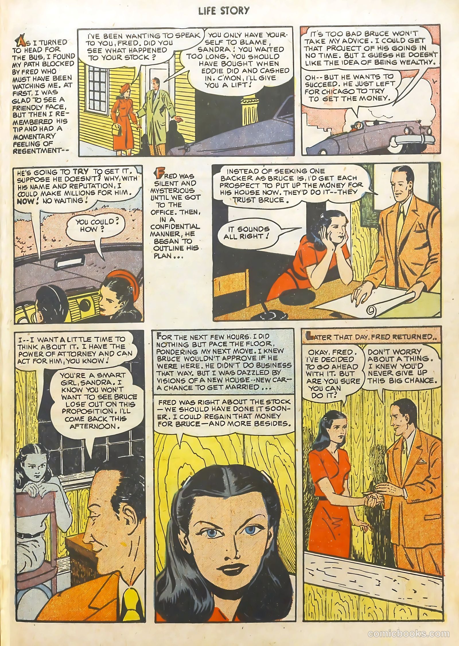 Life Story #13 (1950) — page 23 of 52