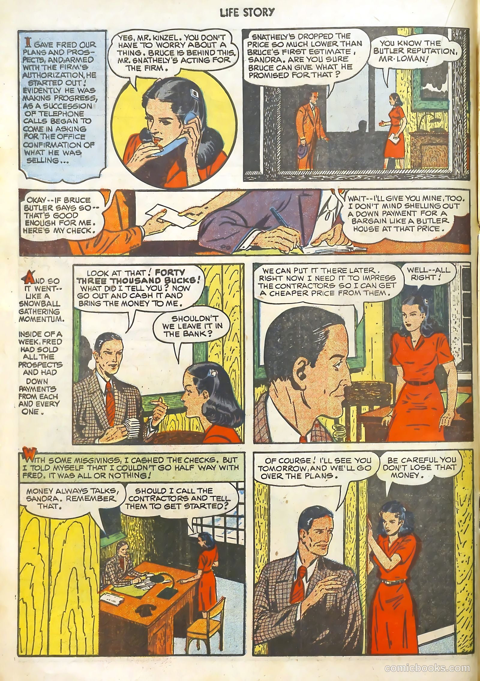 Life Story #13 (1950) — page 24 of 52