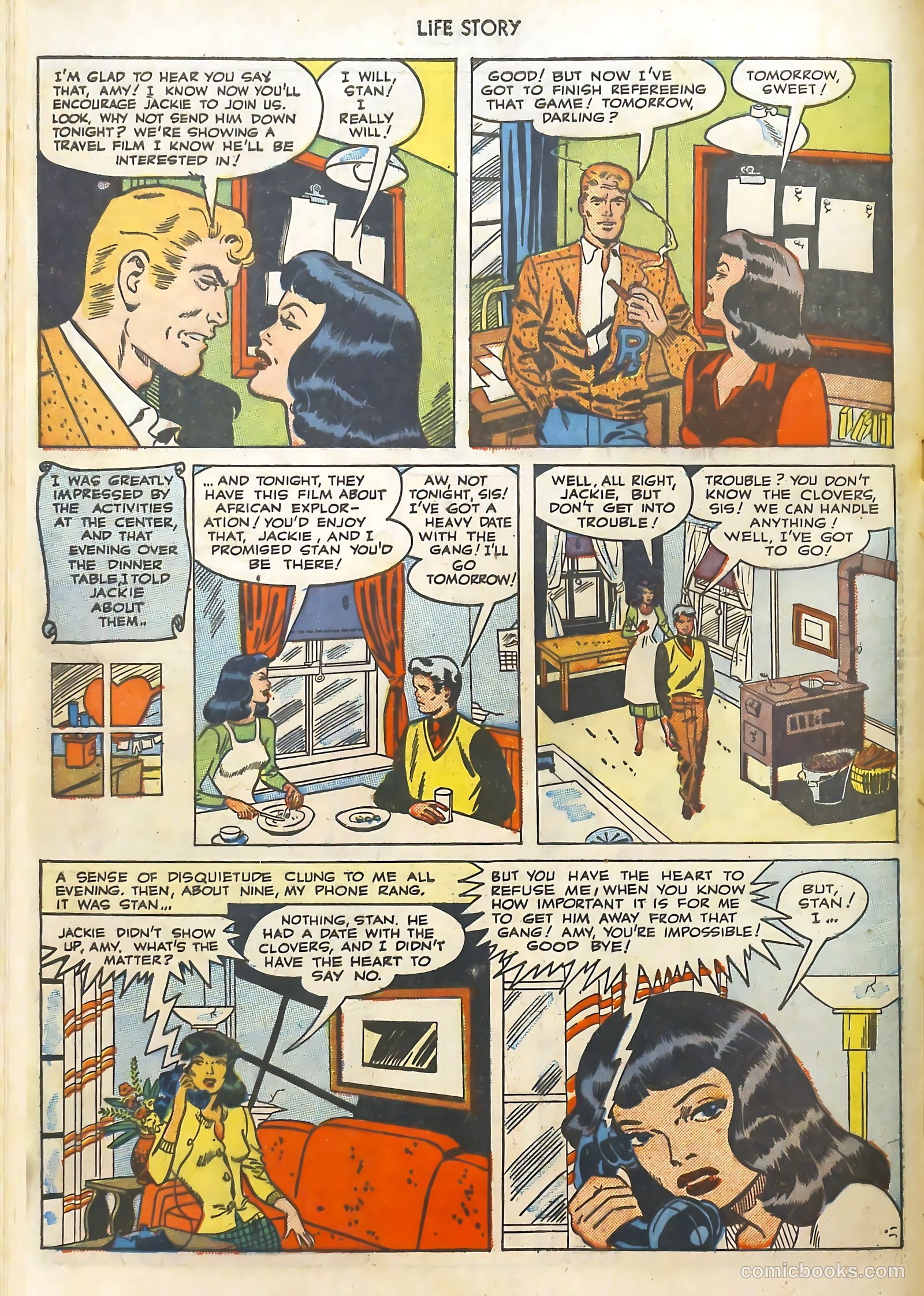 Life Story #13 (1950) — page 36 of 52