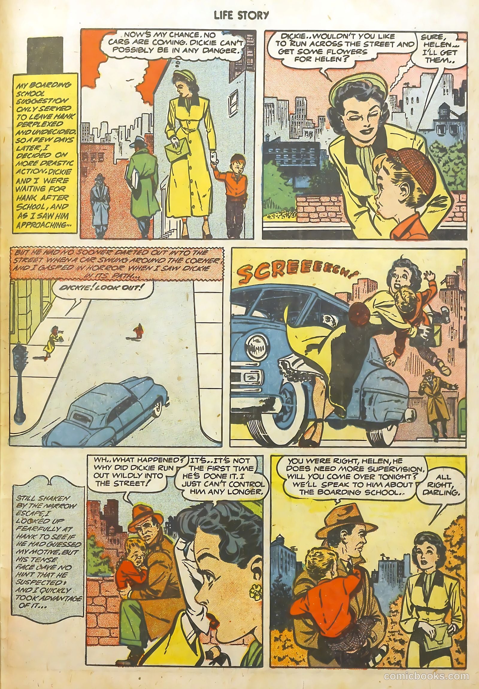 Life Story #13 (1950) — page 45 of 52