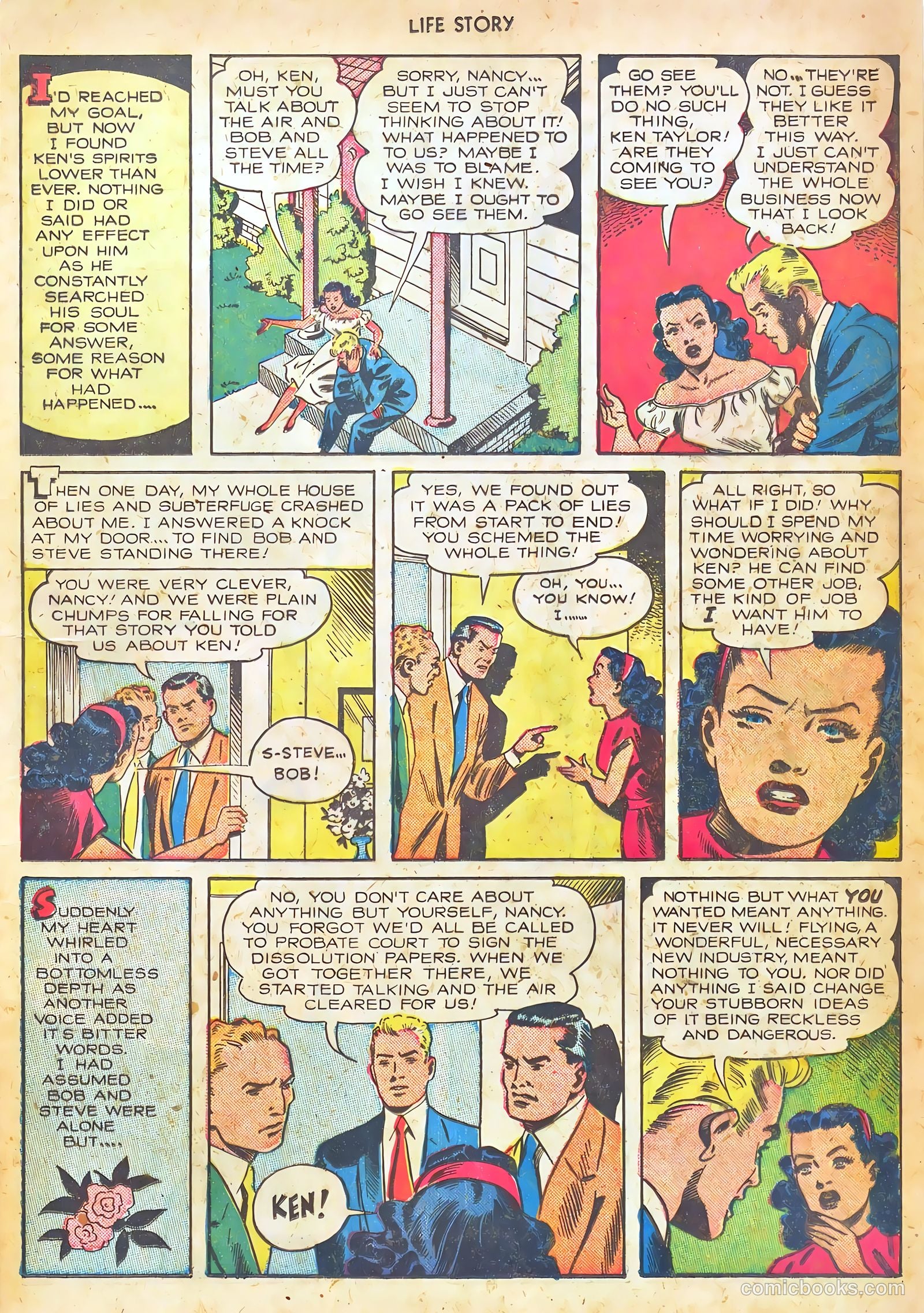Life Story #14 (1950) — page 13 of 53