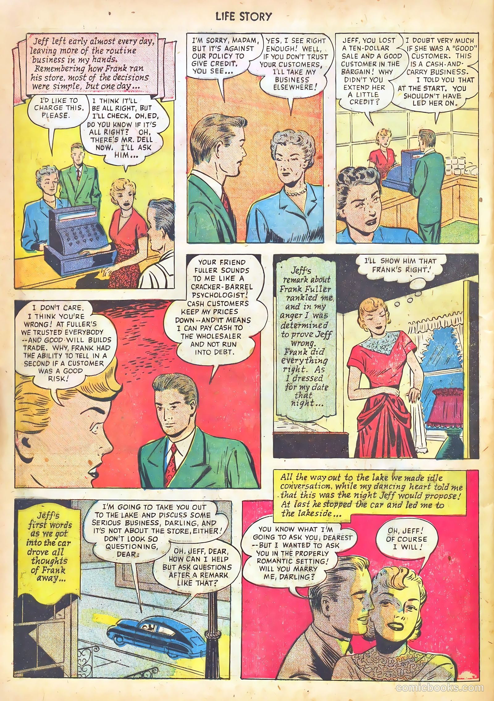 Life Story #14 (1950) — page 34 of 53