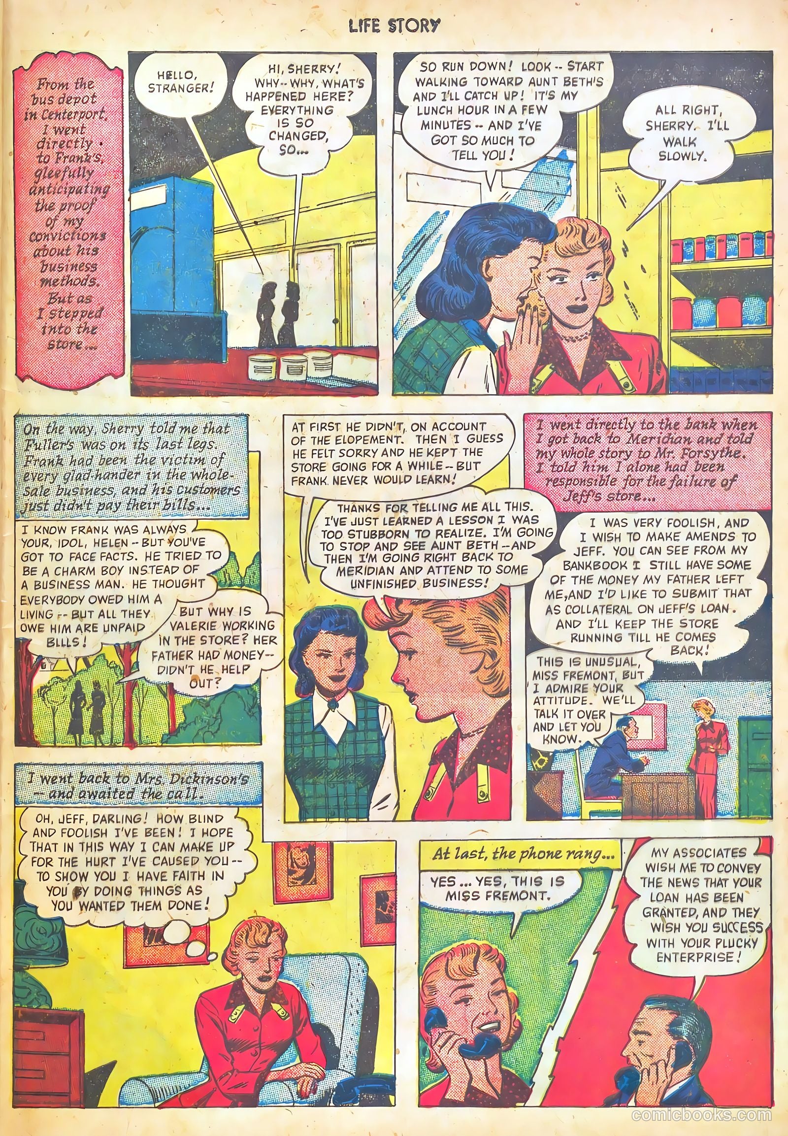 Life Story #14 (1950) — page 37 of 53