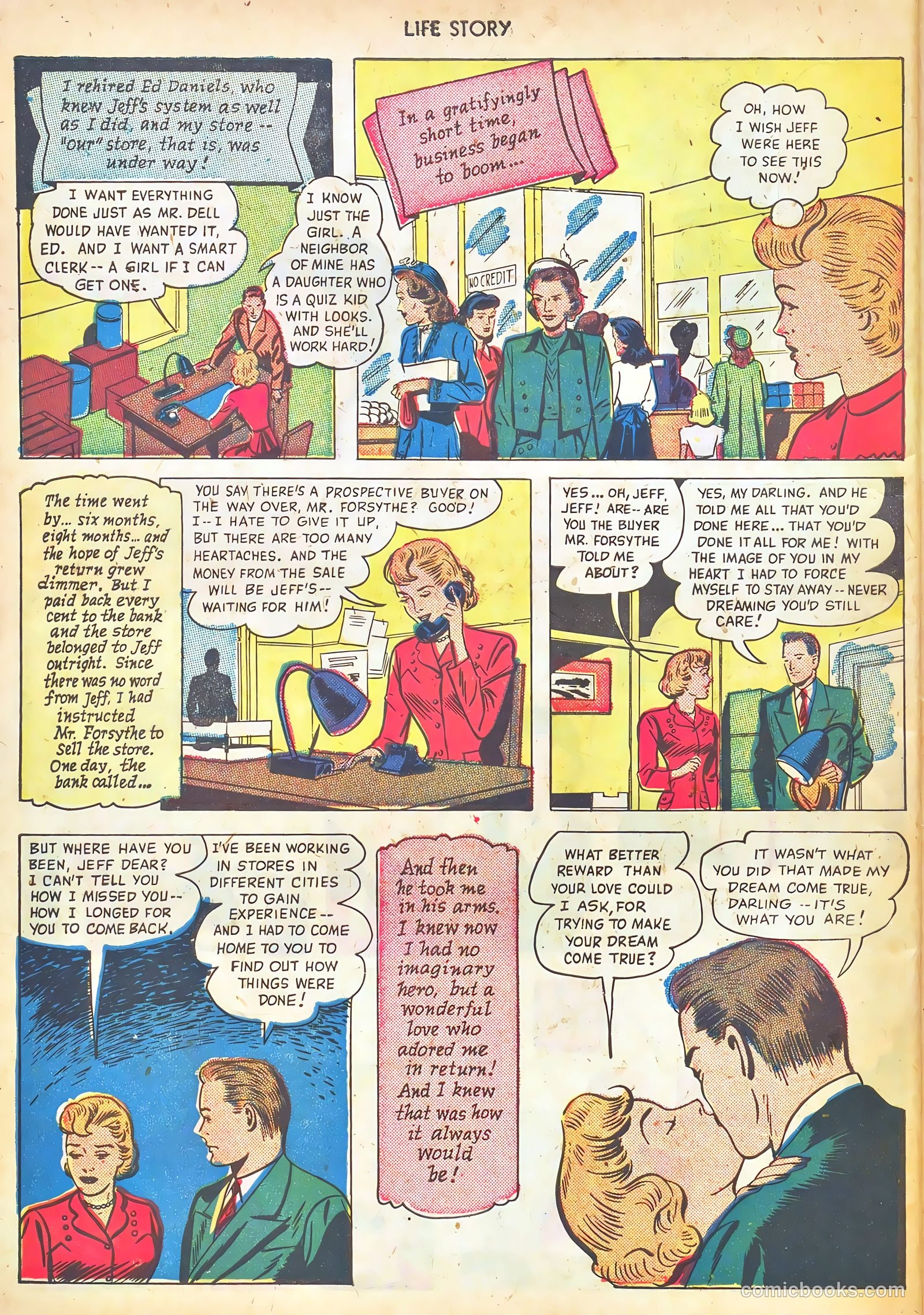 Life Story #14 (1950) — page 38 of 53