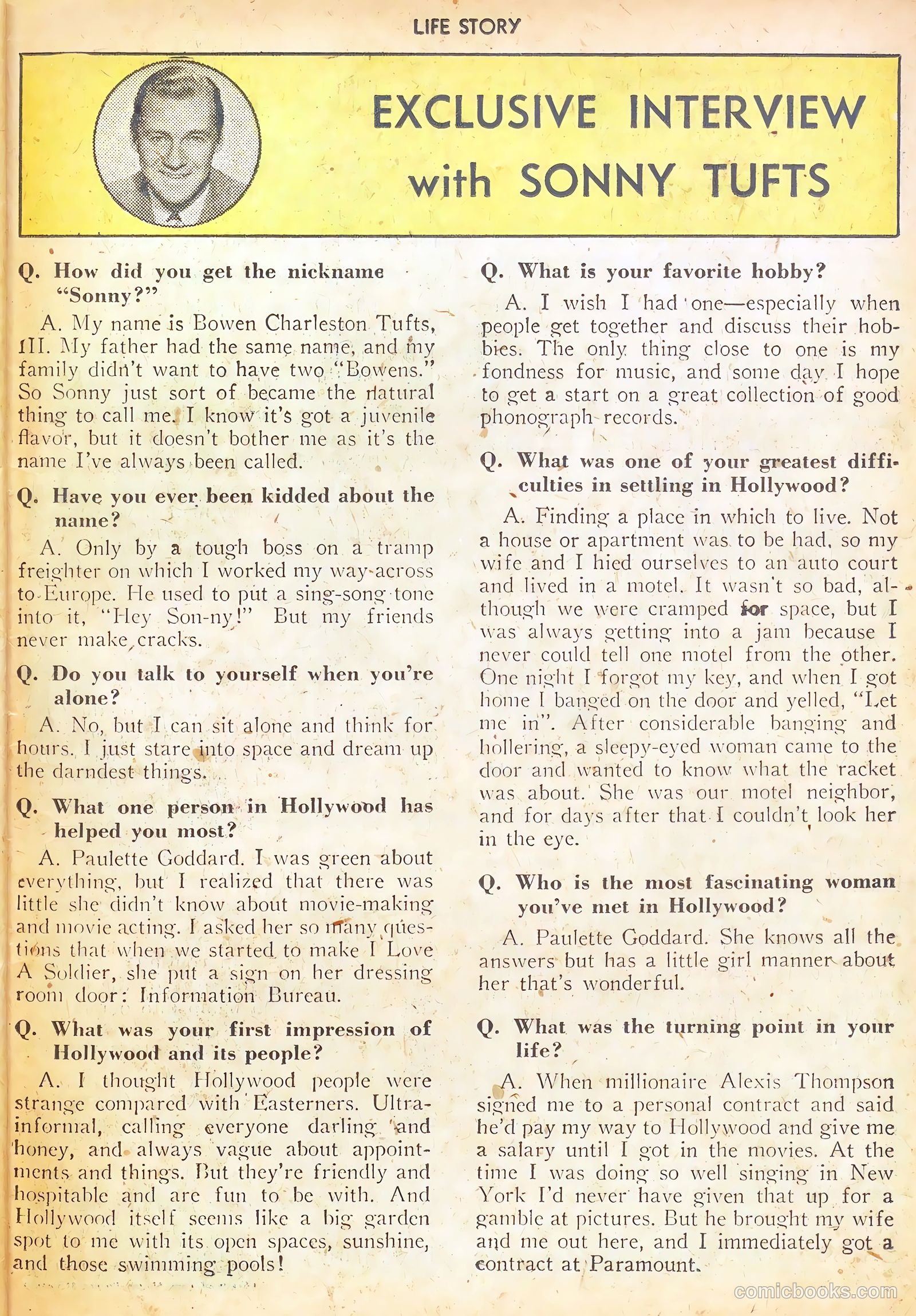 Life Story #14 (1950) — page 39 of 53