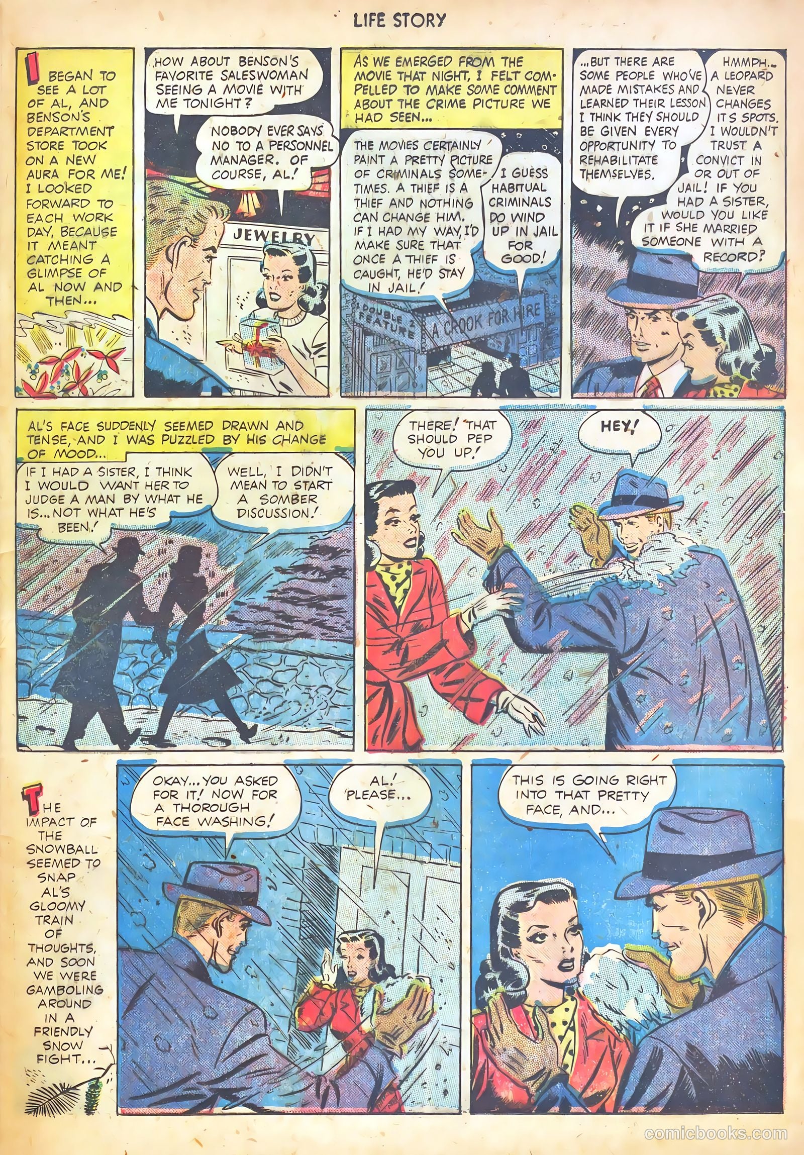 Life Story #14 (1950) — page 43 of 53