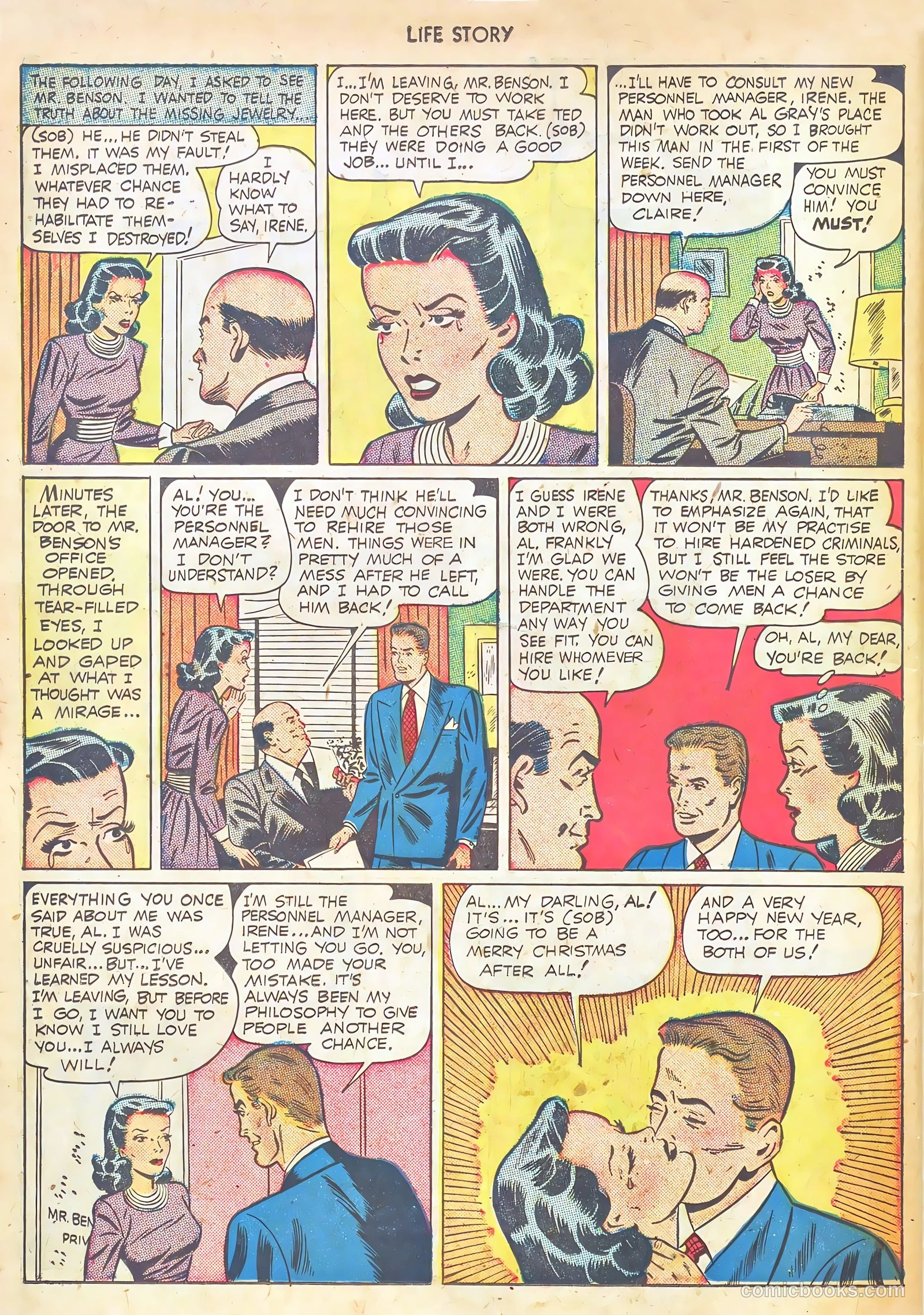 Life Story #14 (1950) — page 50 of 53