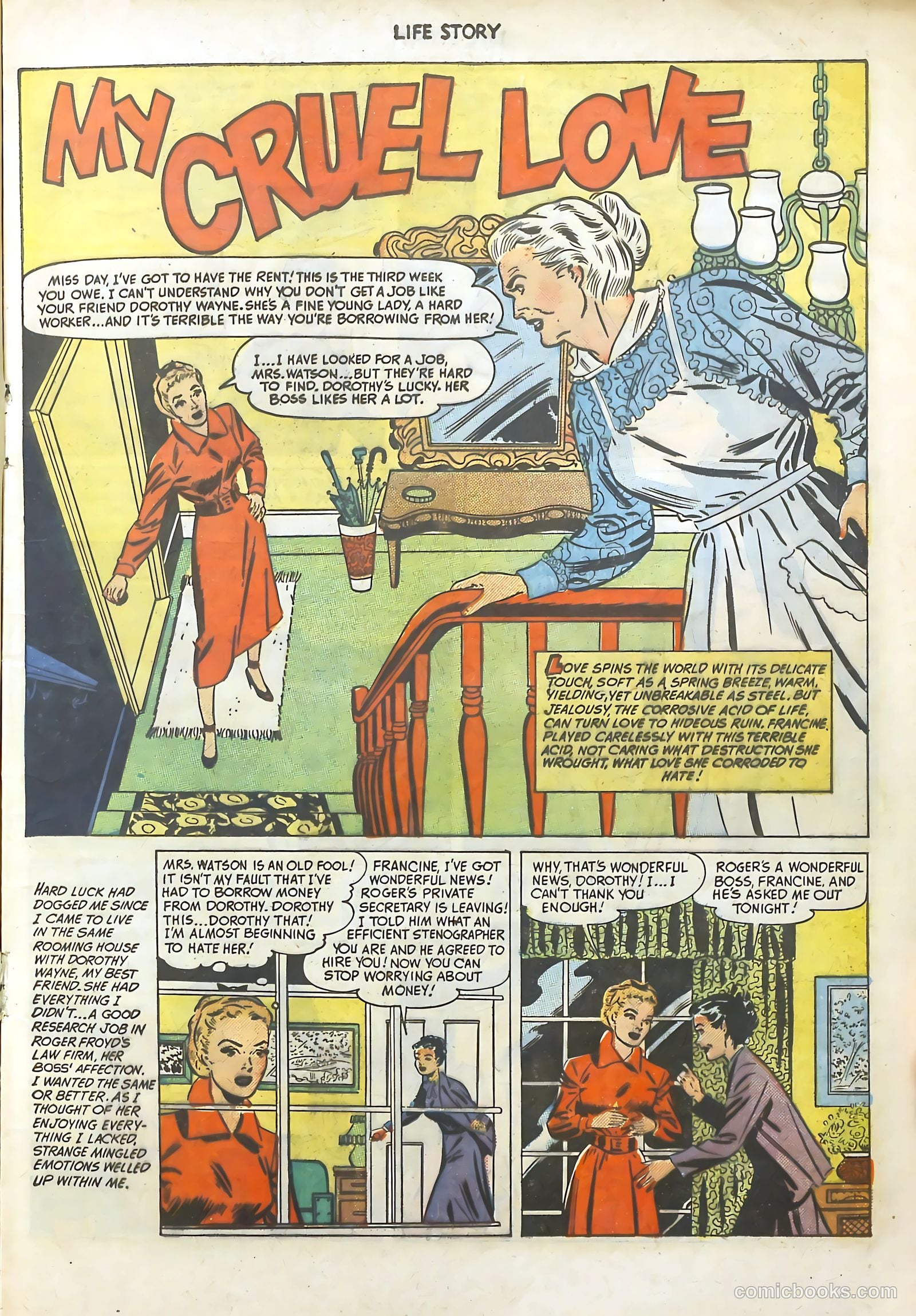 Life Story #15 (1950) — page 17 of 36