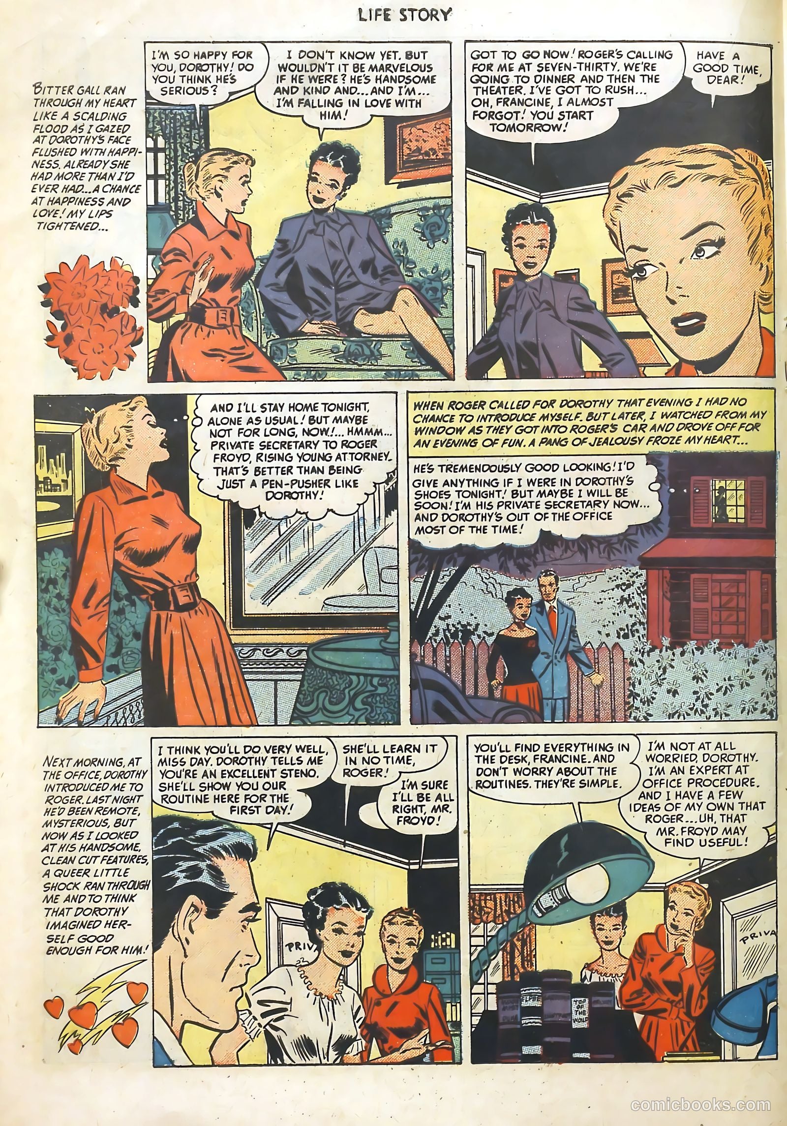 Life Story #15 (1950) — page 18 of 36