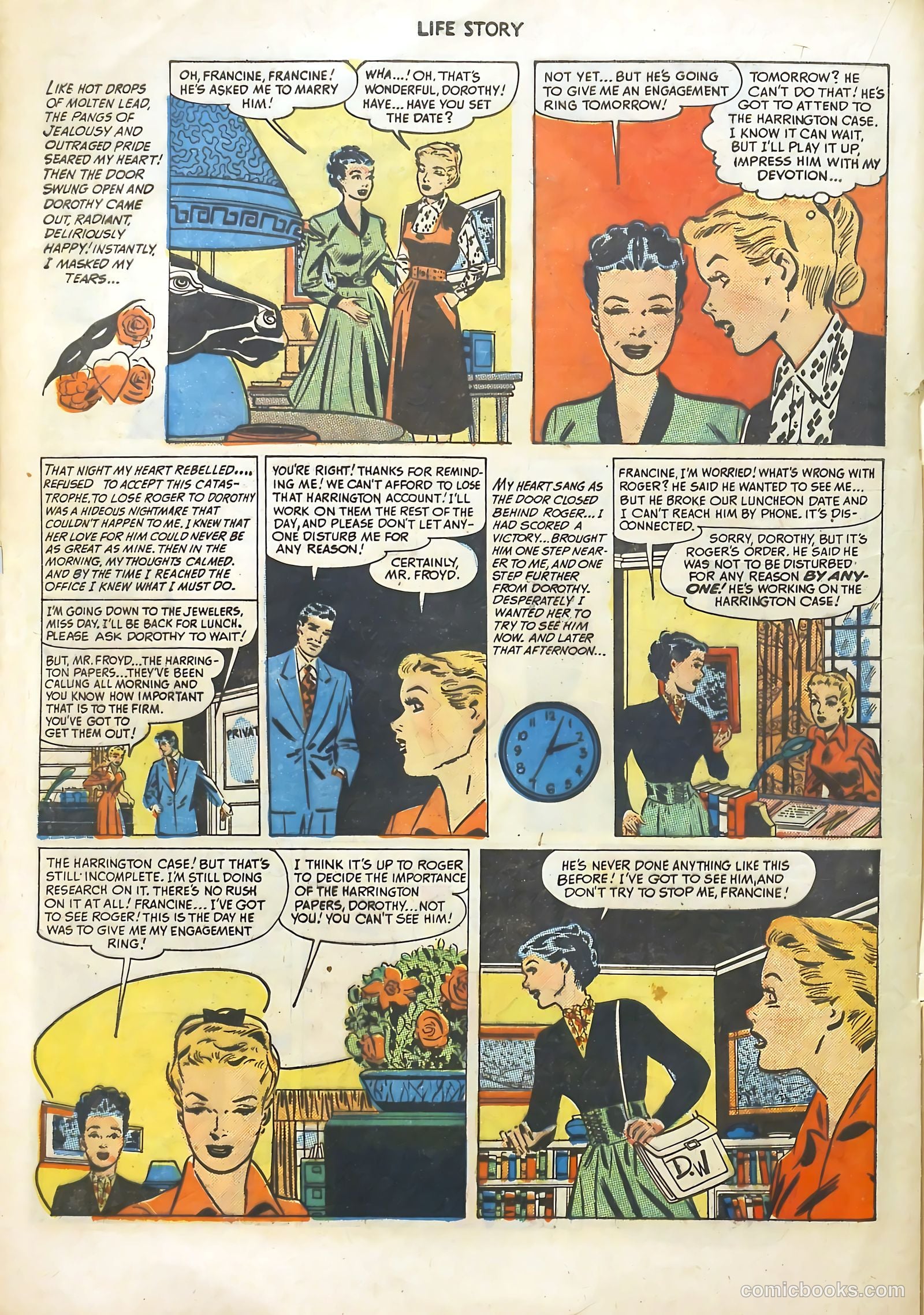Life Story #15 (1950) — page 20 of 36