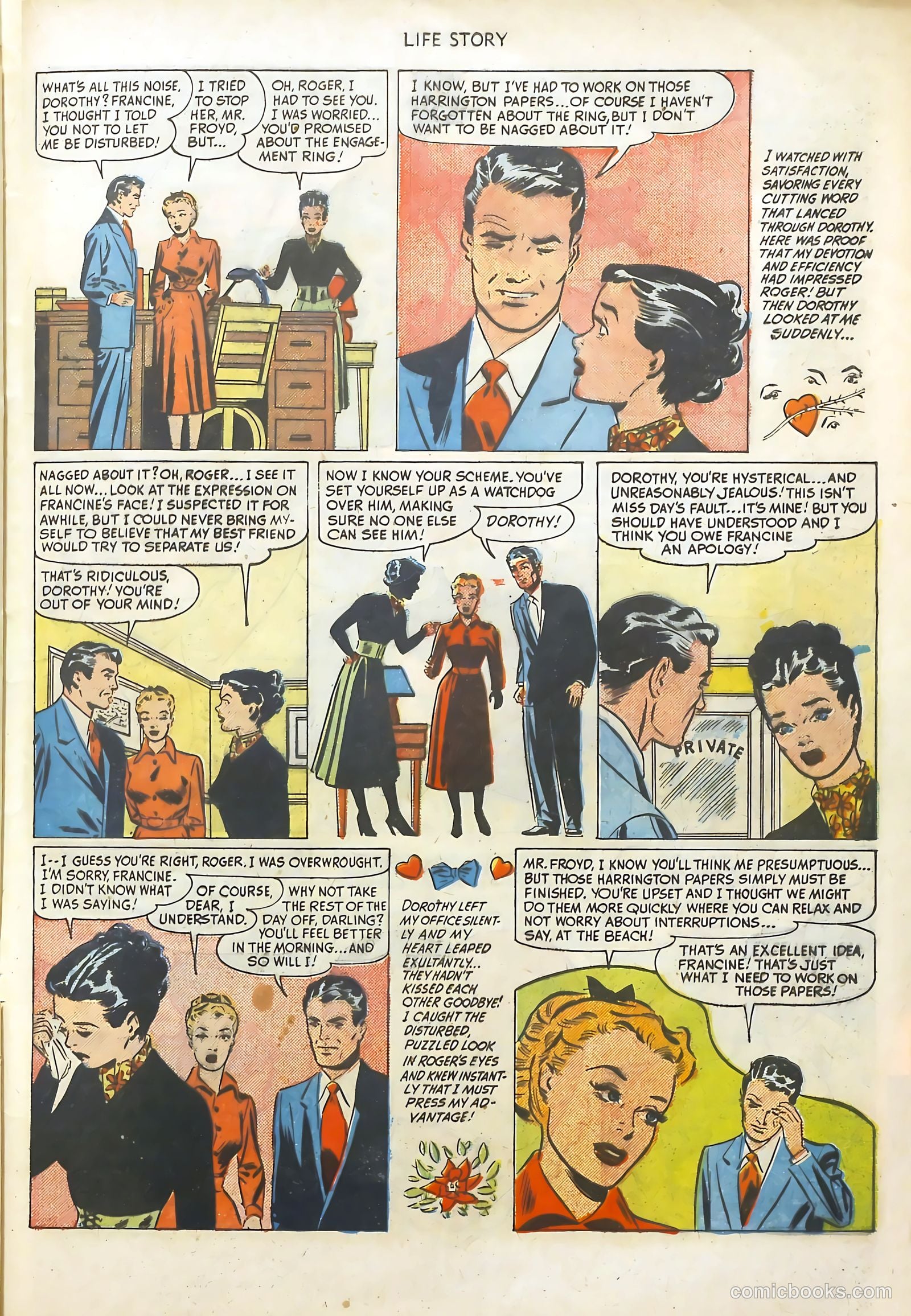 Life Story #15 (1950) — page 21 of 36