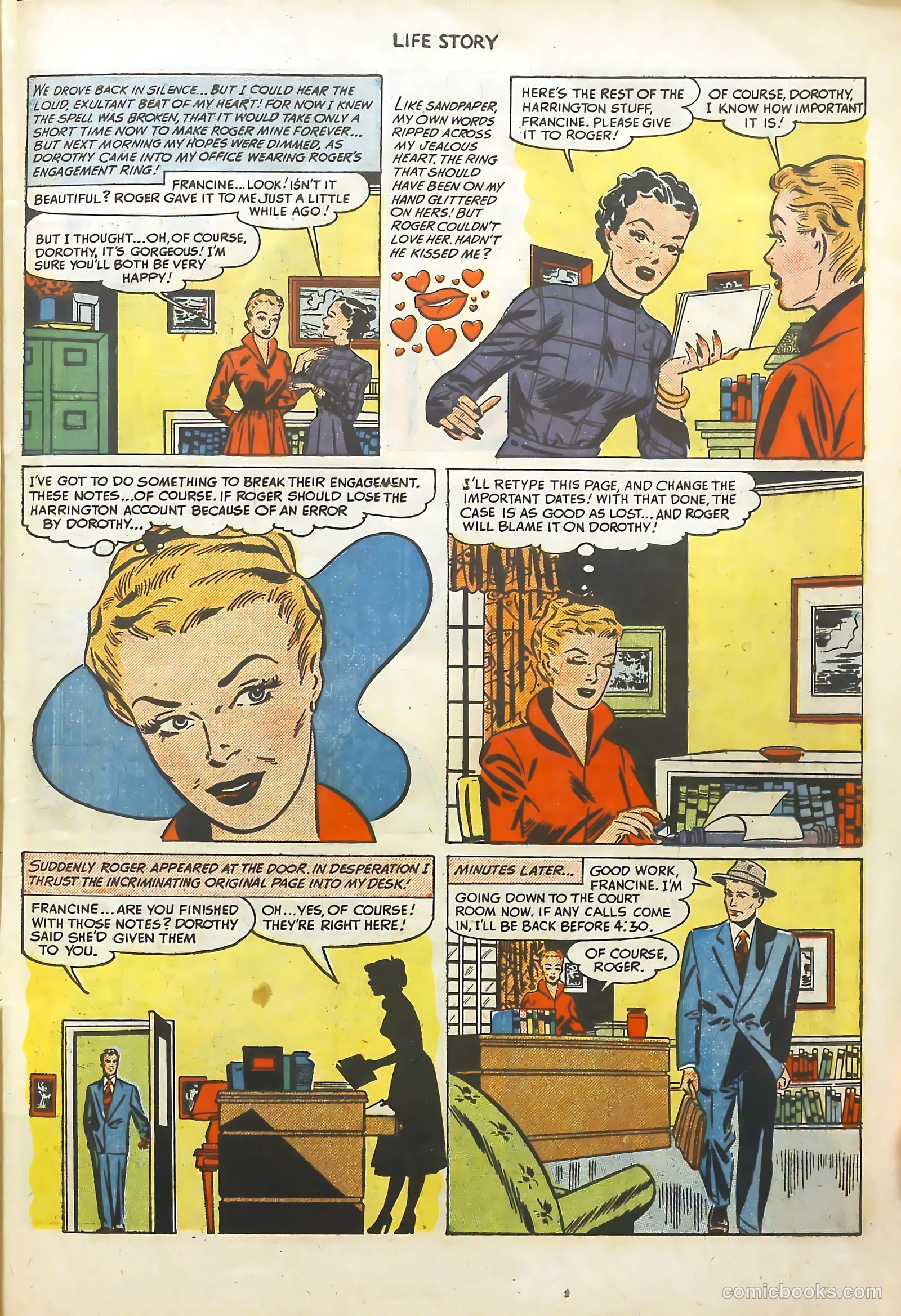 Life Story #15 (1950) — page 23 of 36