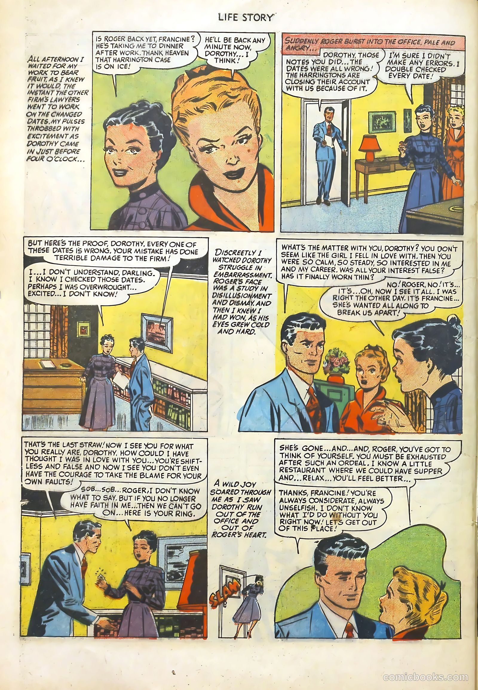 Life Story #15 (1950) — page 24 of 36