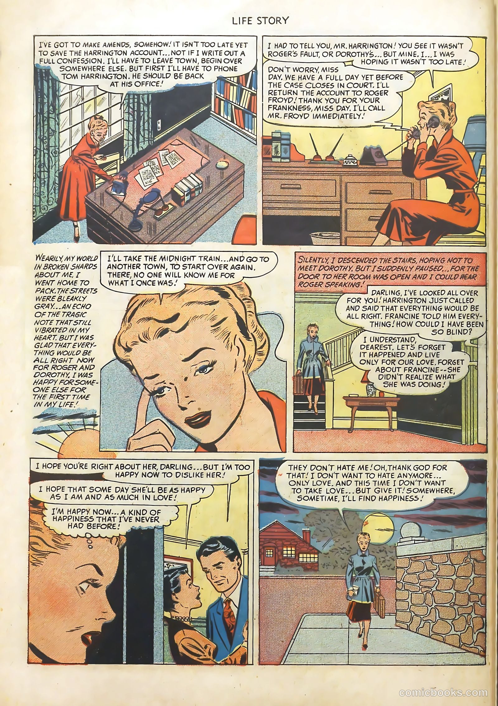 Life Story #15 (1950) — page 26 of 36