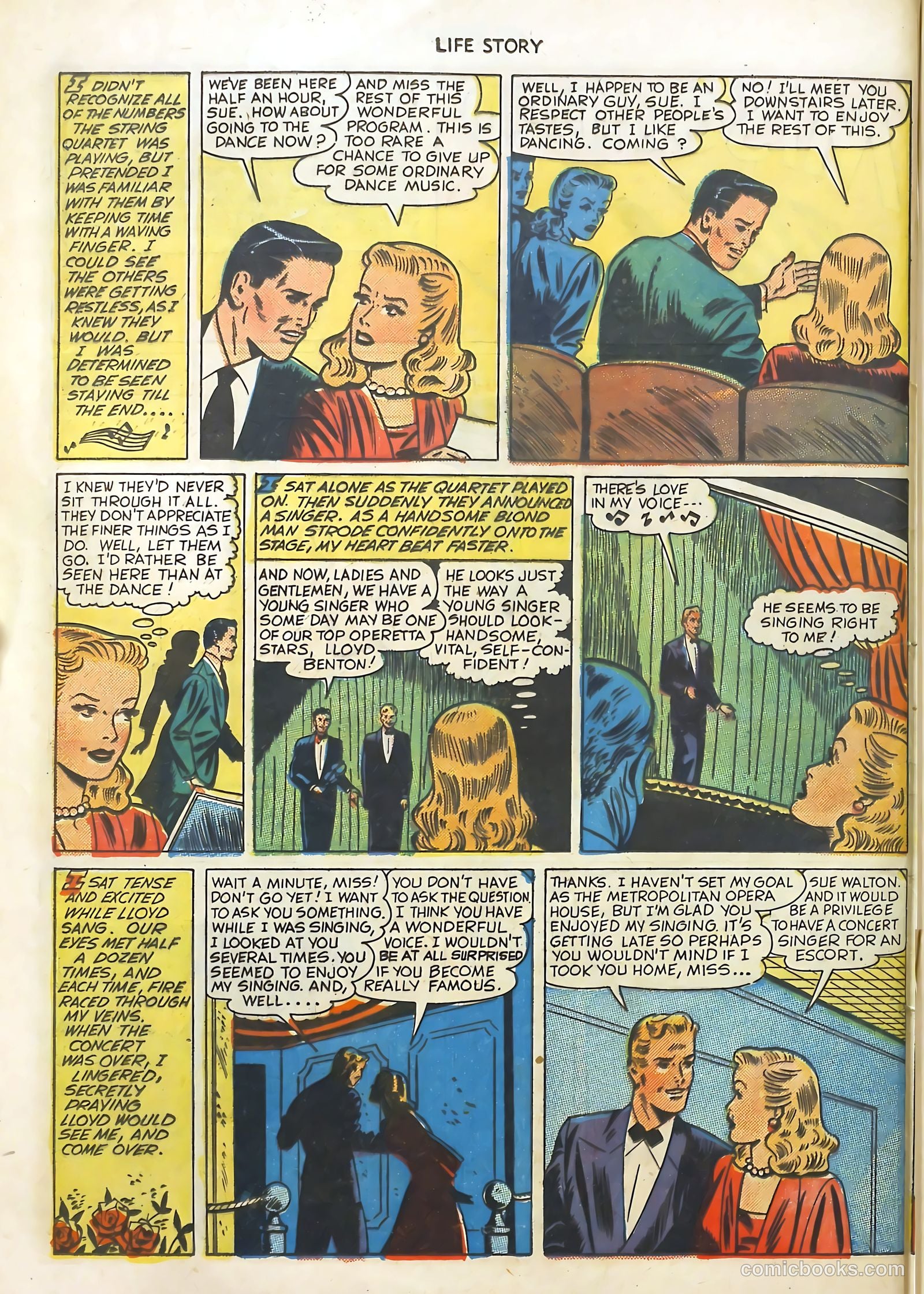 Life Story #15 (1950) — page 28 of 36