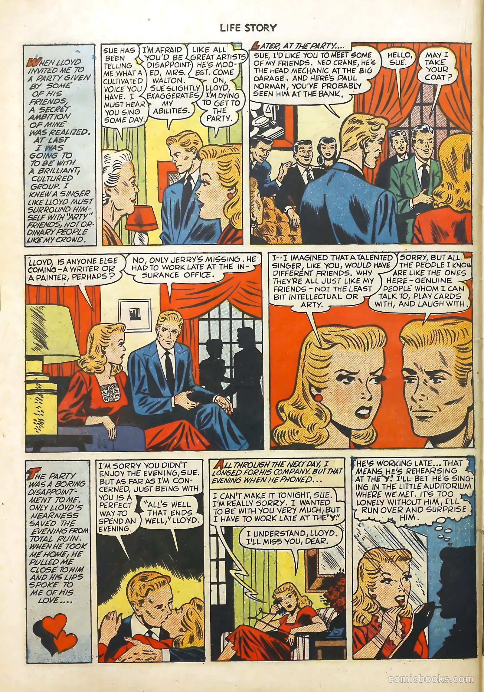 Life Story #15 (1950) — page 30 of 36