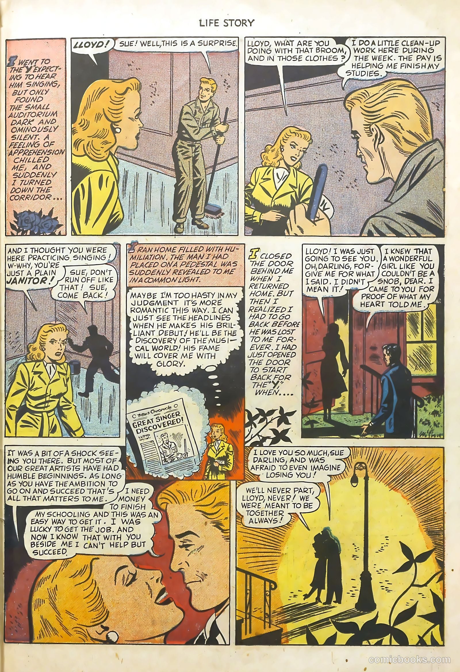 Life Story #15 (1950) — page 31 of 36