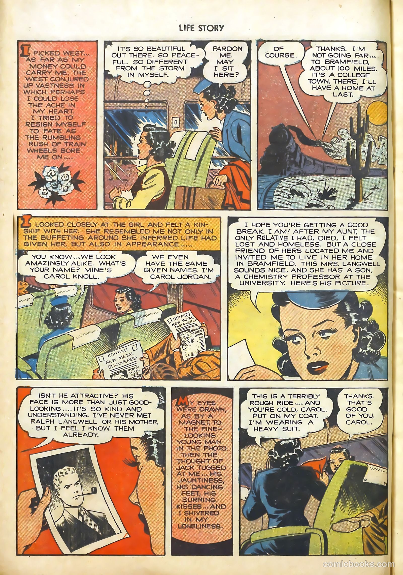 Life Story #16 (1950) — page 7 of 53