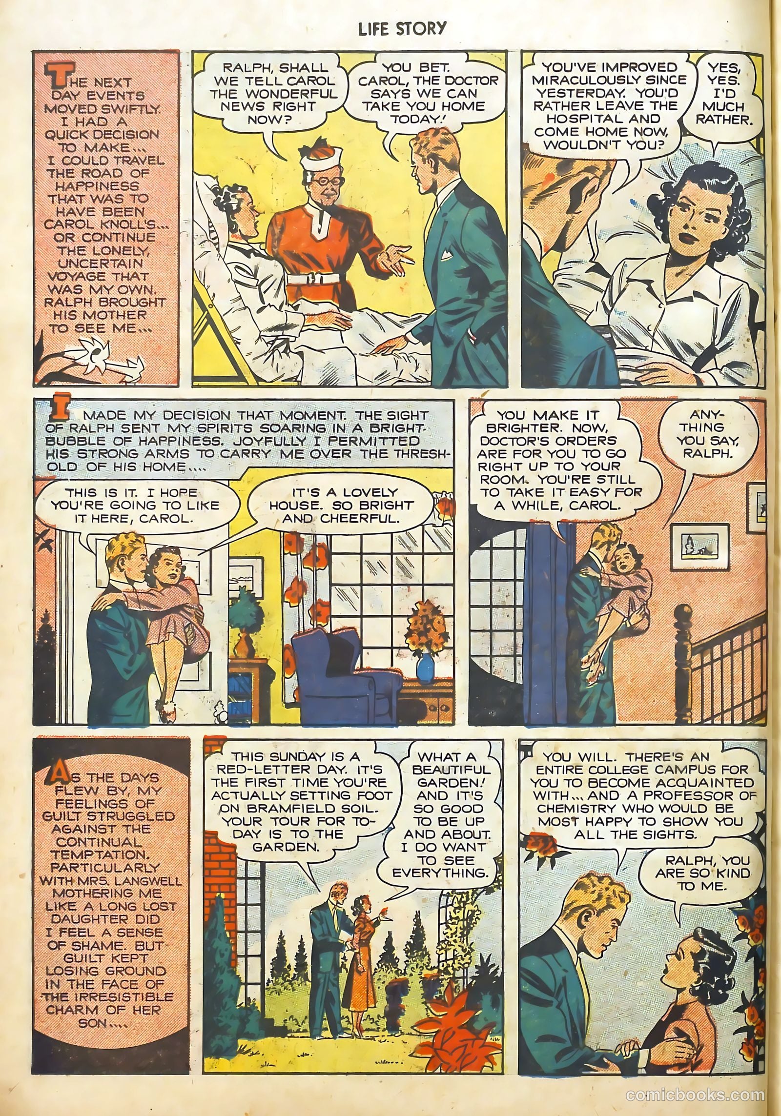 Life Story #16 (1950) — page 9 of 53
