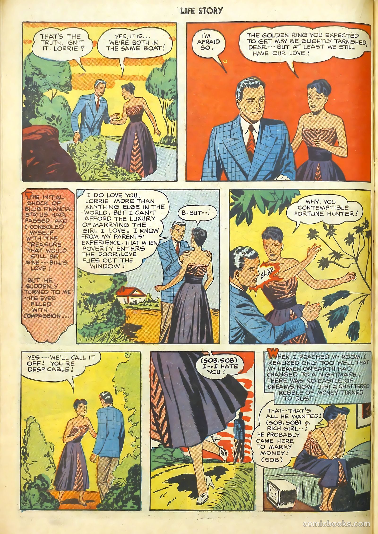 Life Story #16 (1950) — page 25 of 53