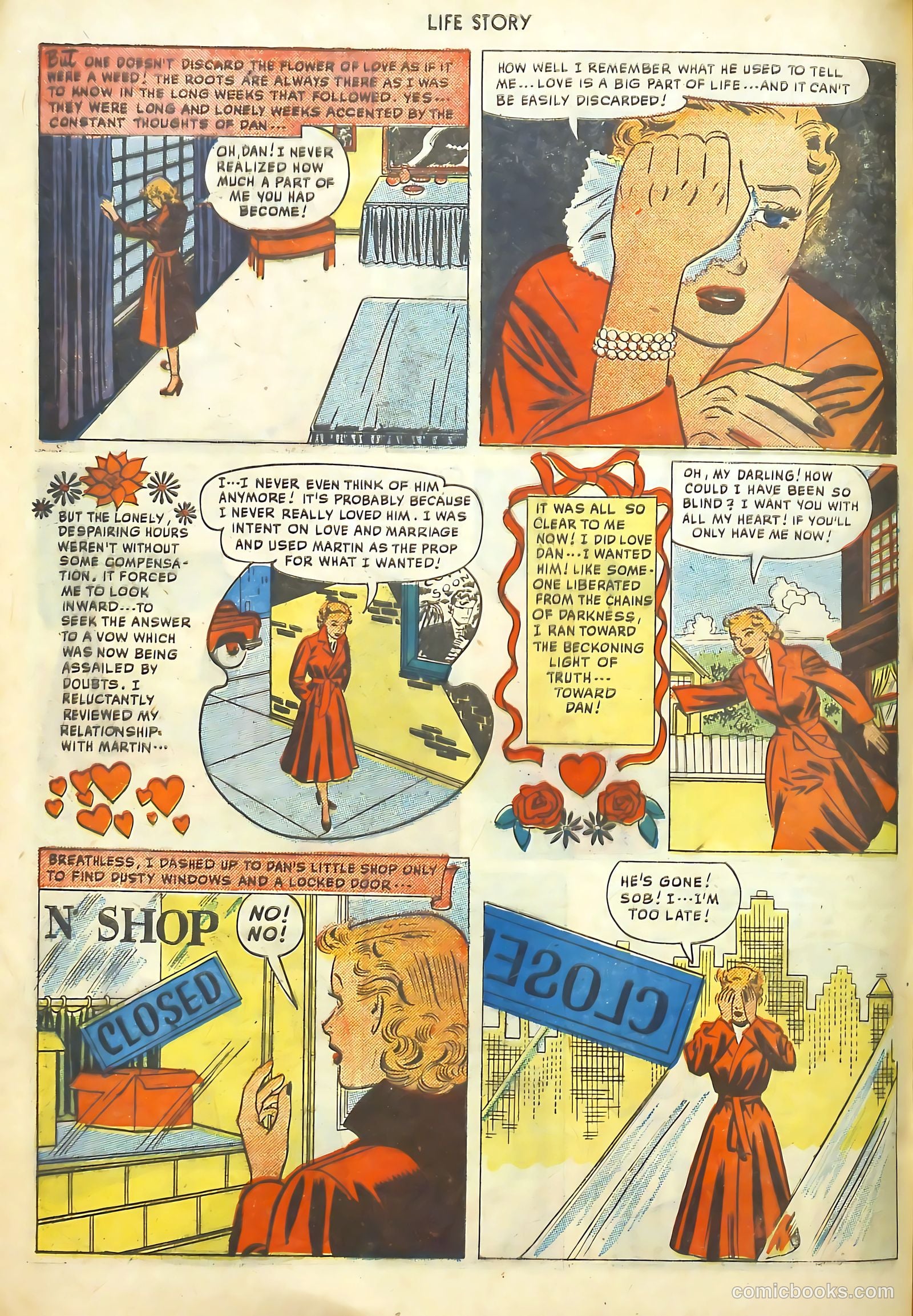 Life Story #16 (1950) — page 35 of 53