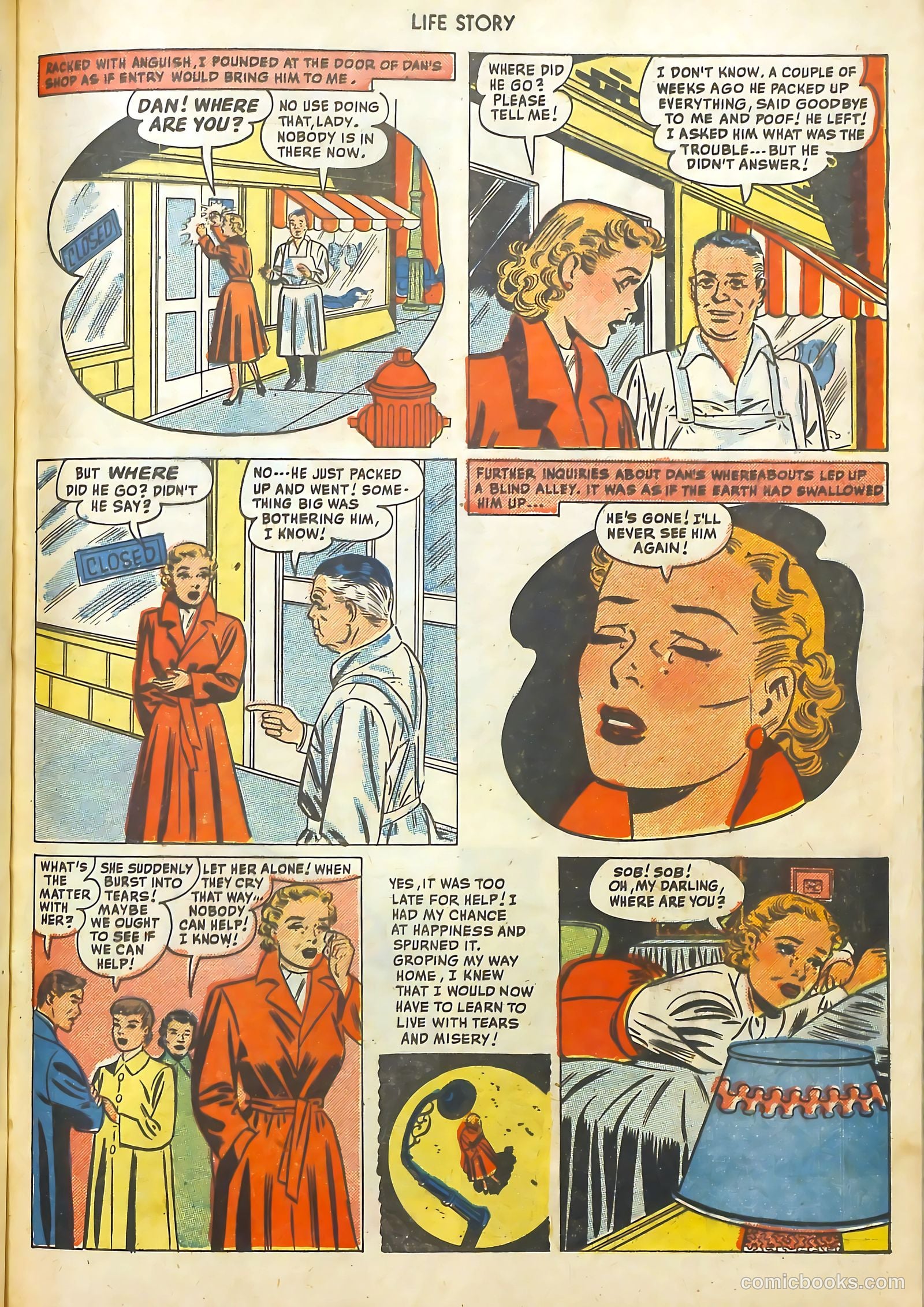 Life Story #16 (1950) — page 36 of 53