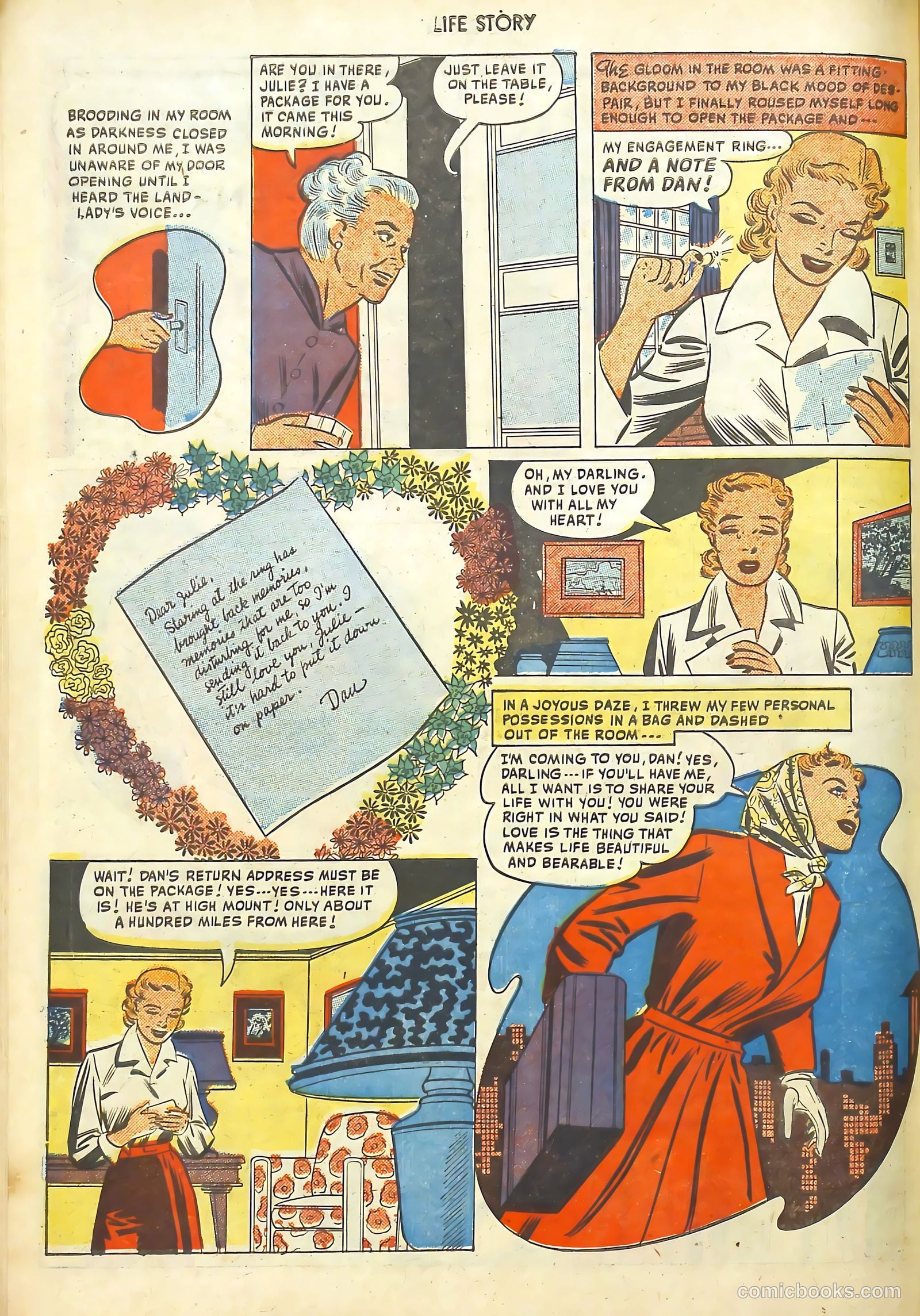 Life Story #16 (1950) — page 37 of 53