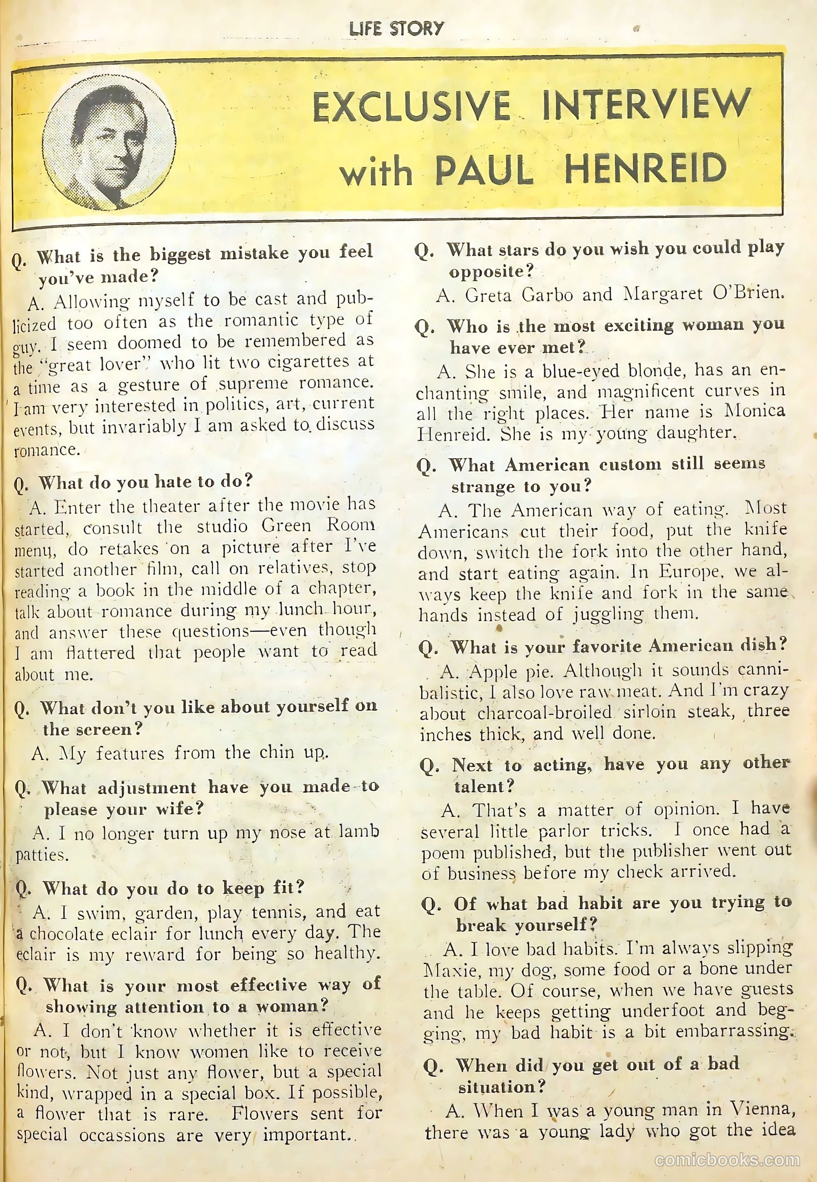 Life Story #16 (1950) — page 38 of 53