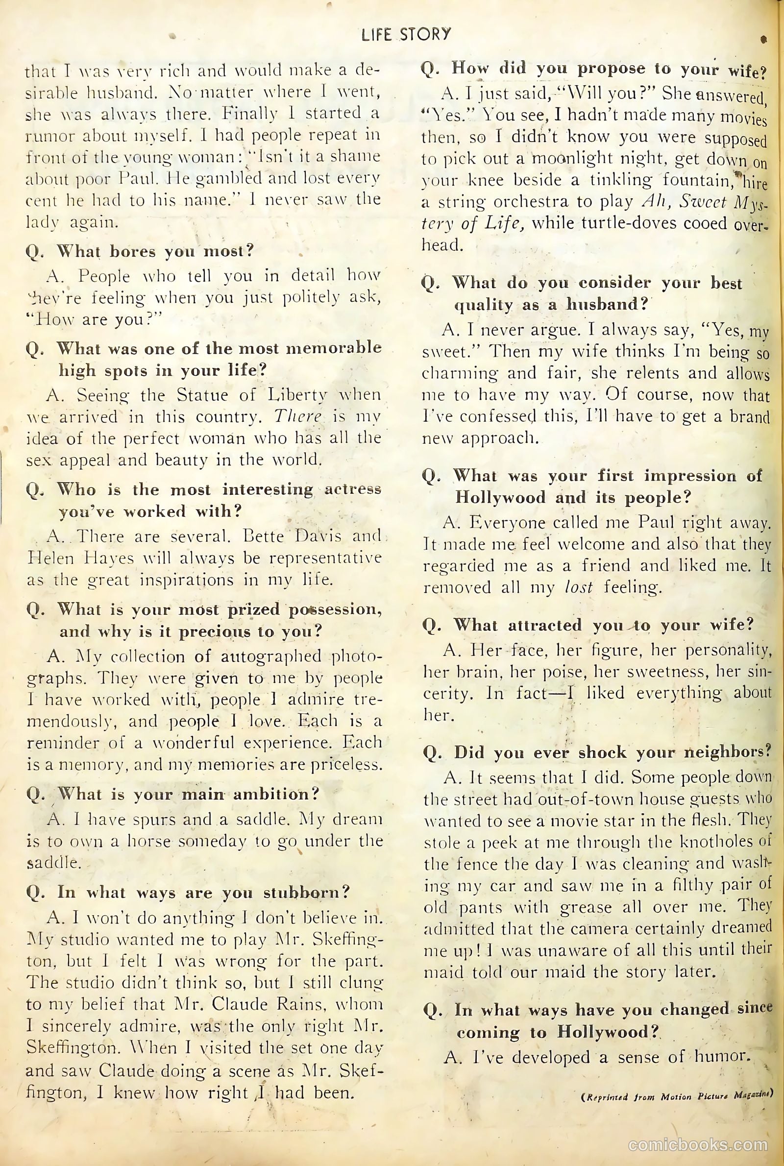 Life Story #16 (1950) — page 39 of 53