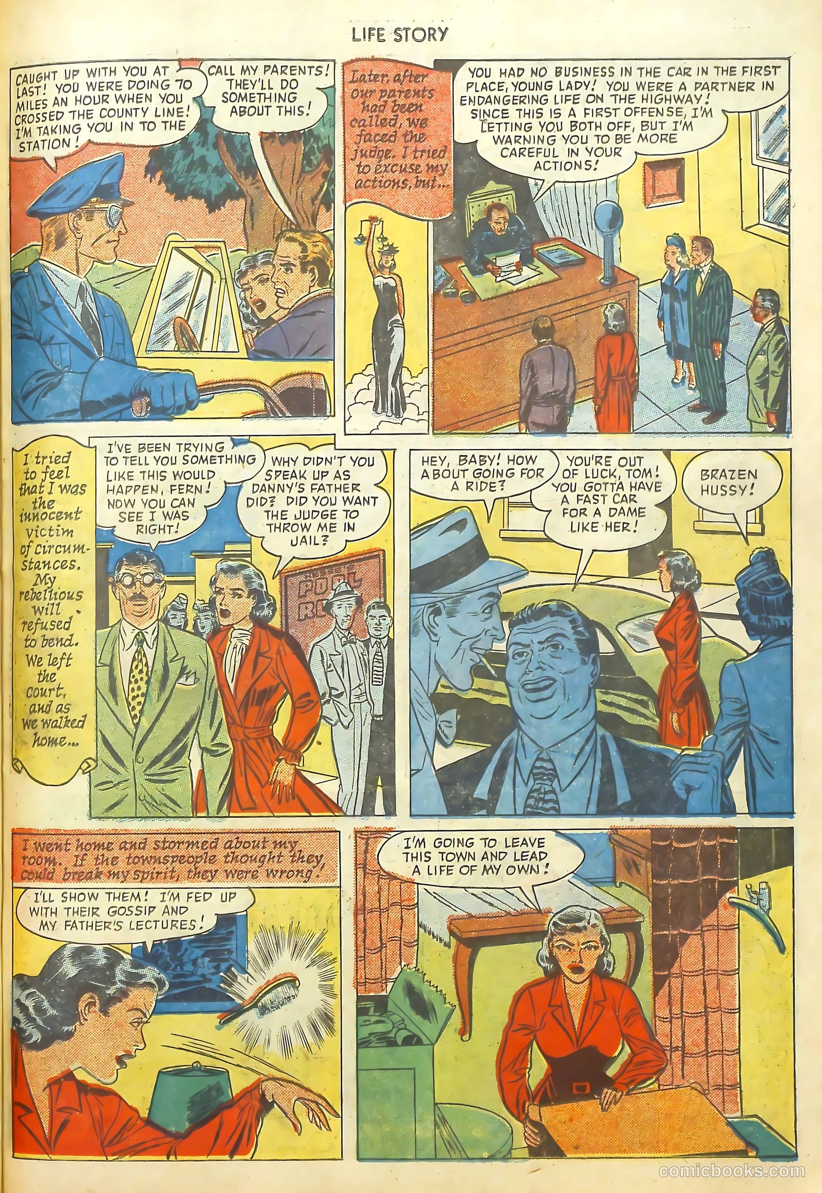 Life Story #16 (1950) — page 42 of 53