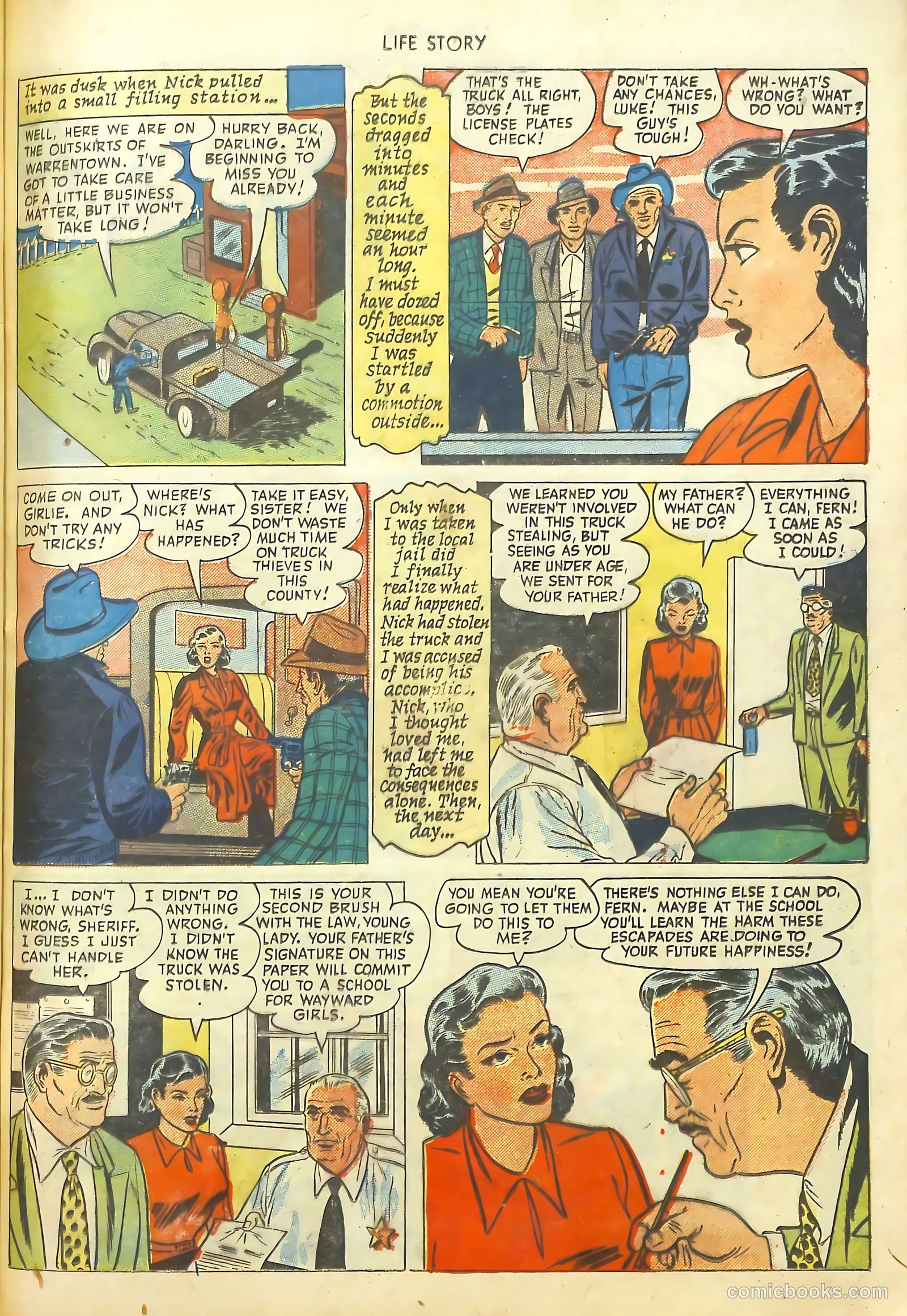 Life Story #16 (1950) — page 44 of 53
