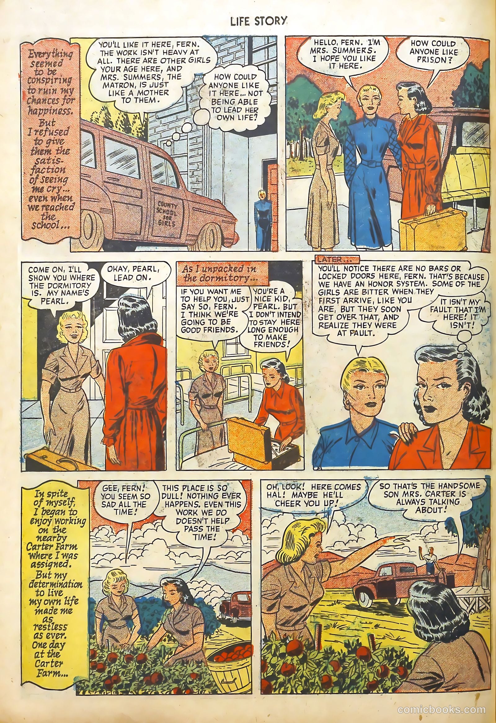 Life Story #16 (1950) — page 45 of 53