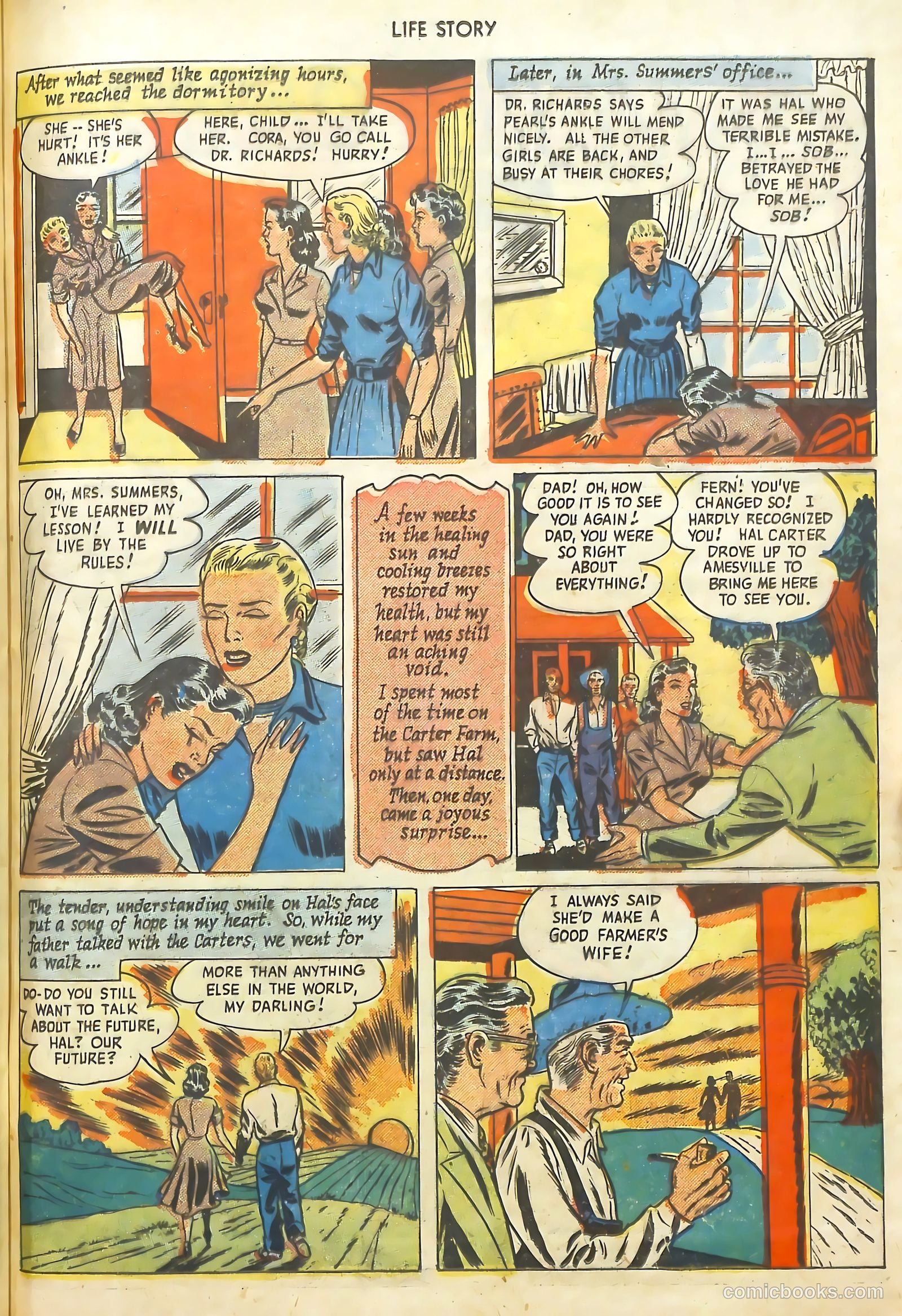 Life Story #16 (1950) — page 50 of 53