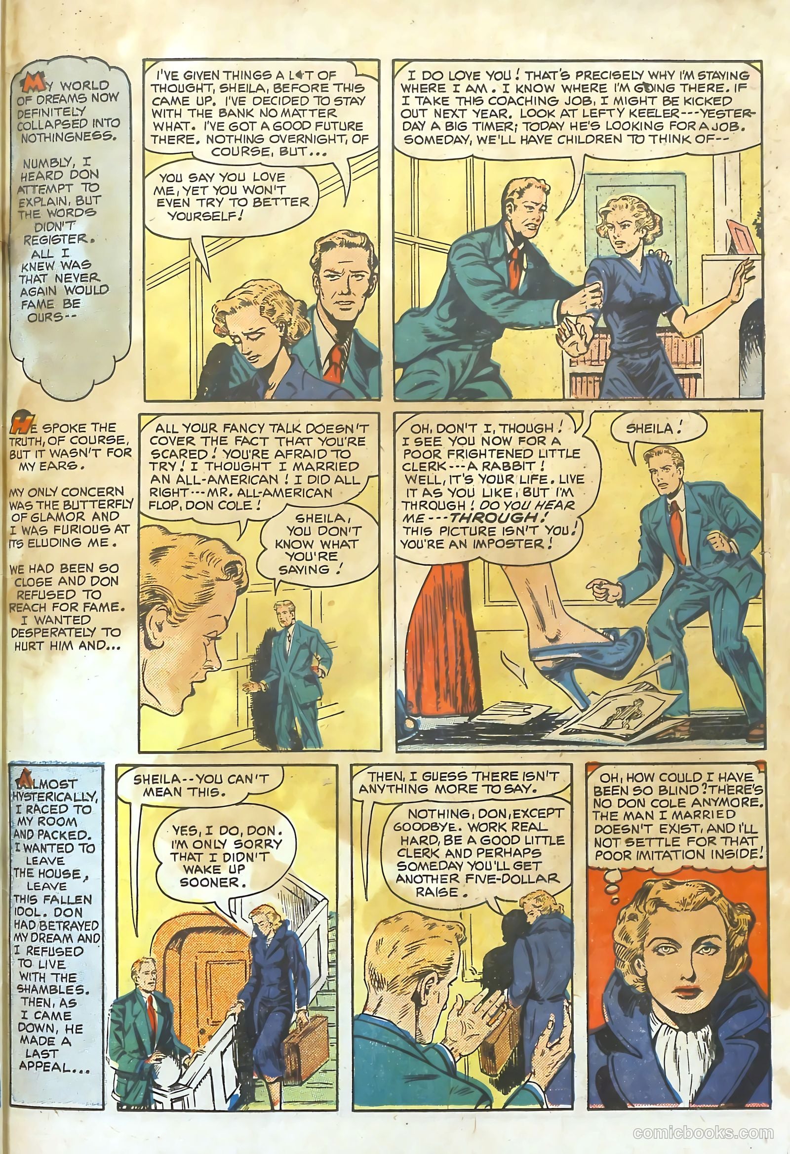 Life Story #17 (1950) — page 32 of 38