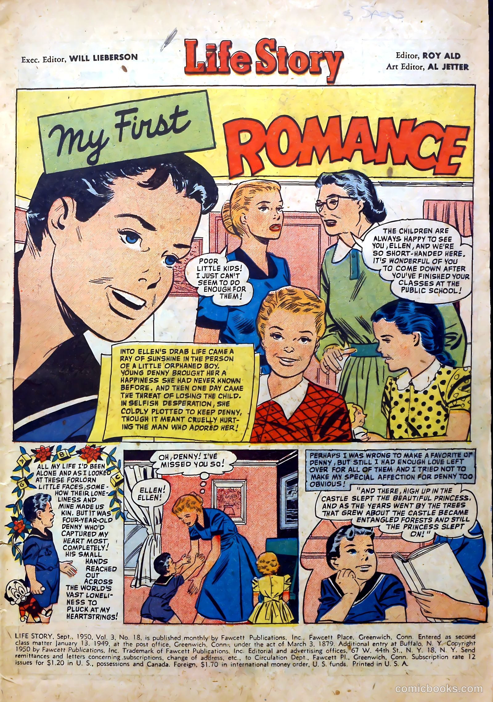 Life Story #18 (1950) — page 3 of 36