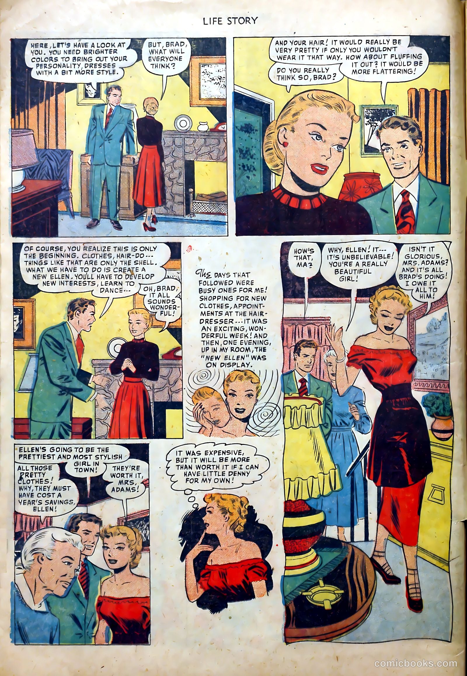 Life Story #18 (1950) — page 6 of 36