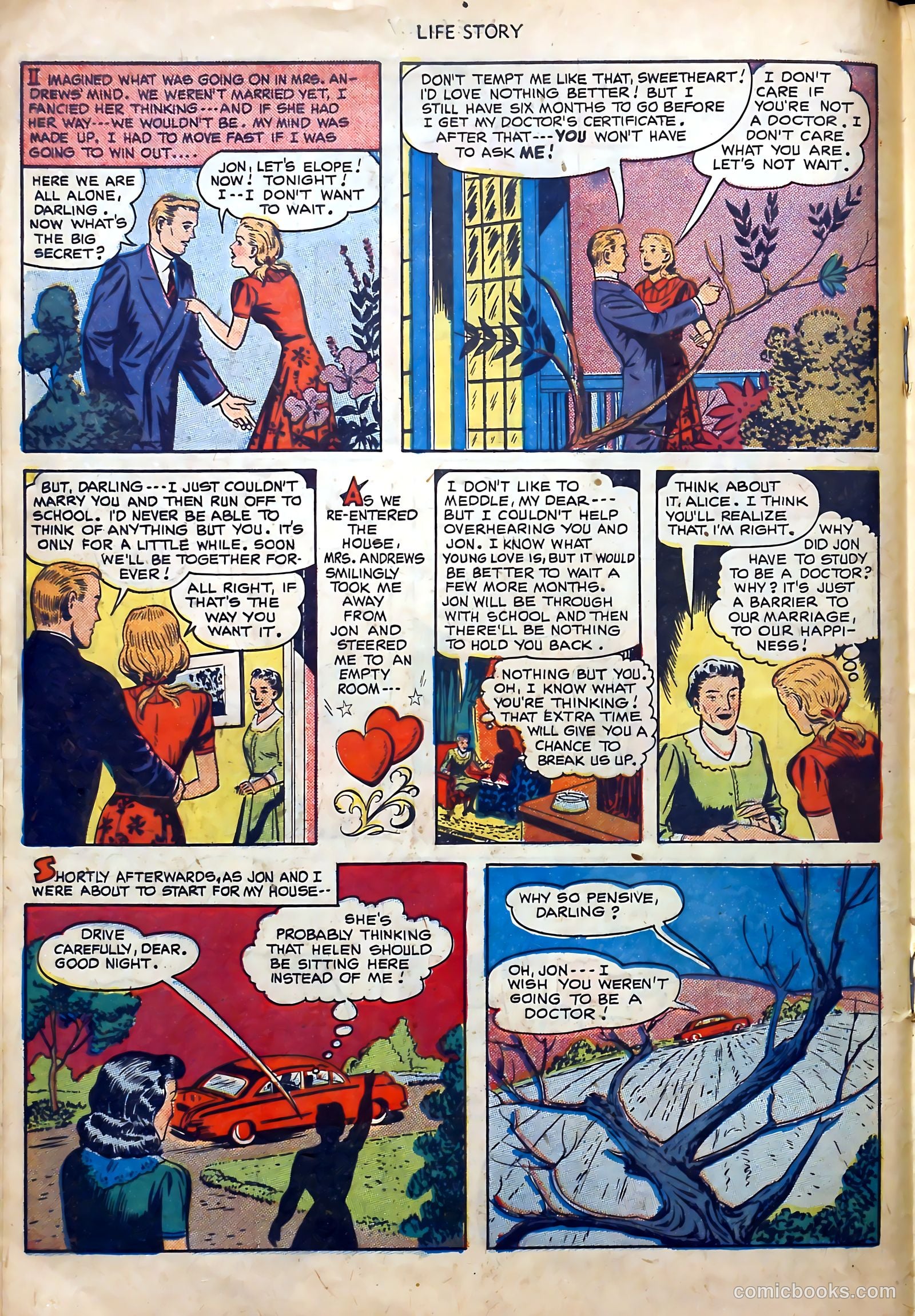 Life Story #18 (1950) — page 18 of 36