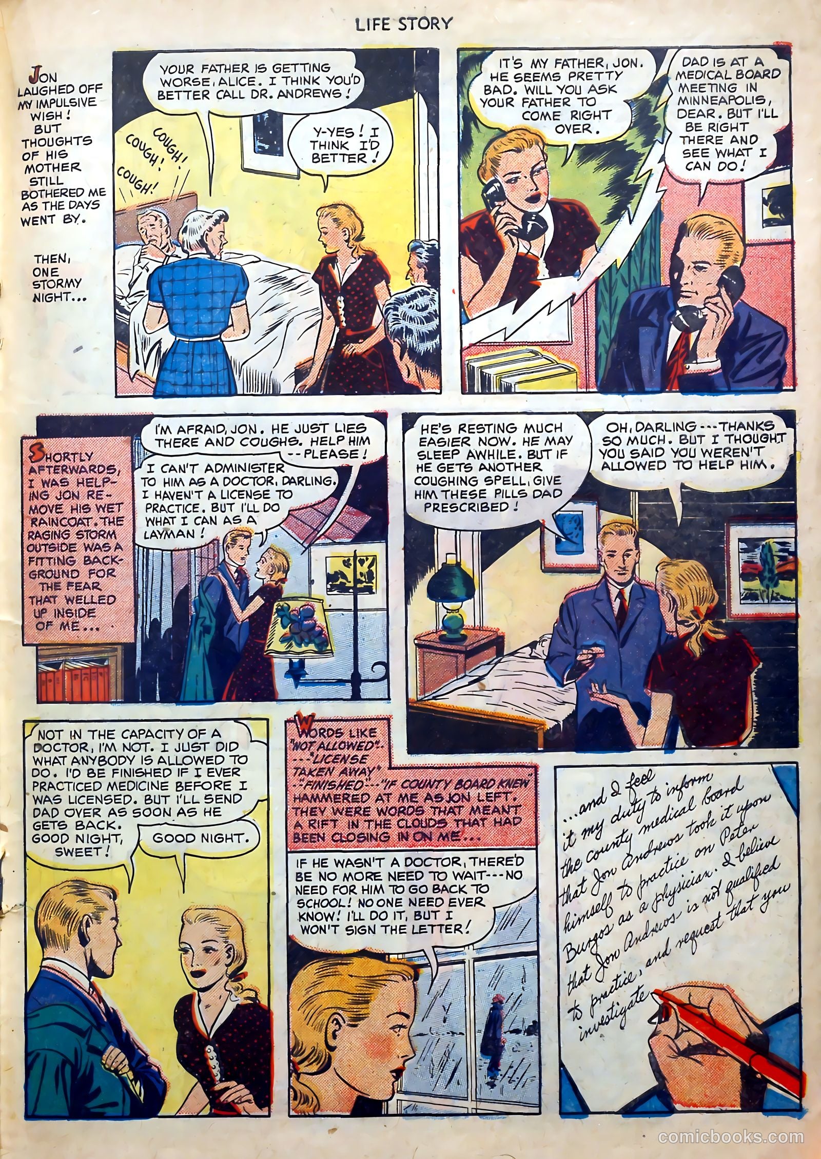 Life Story #18 (1950) — page 19 of 36