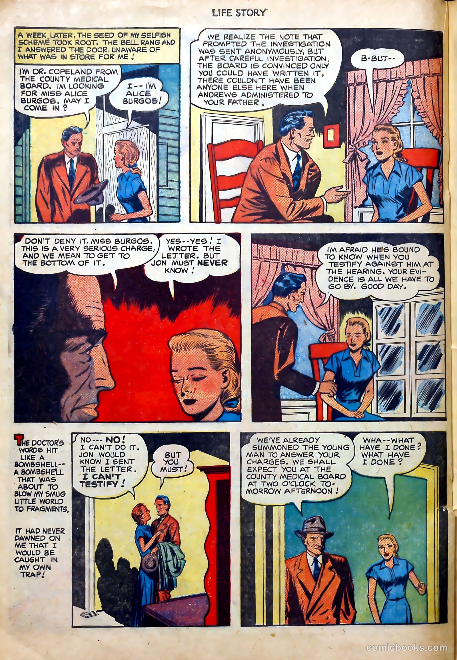 Life Story #18 (1950) — page 20 of 36