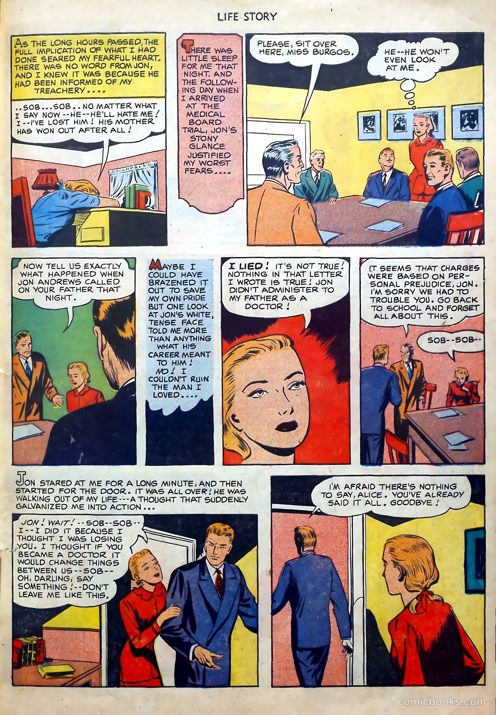 Life Story #18 (1950) — page 21 of 36